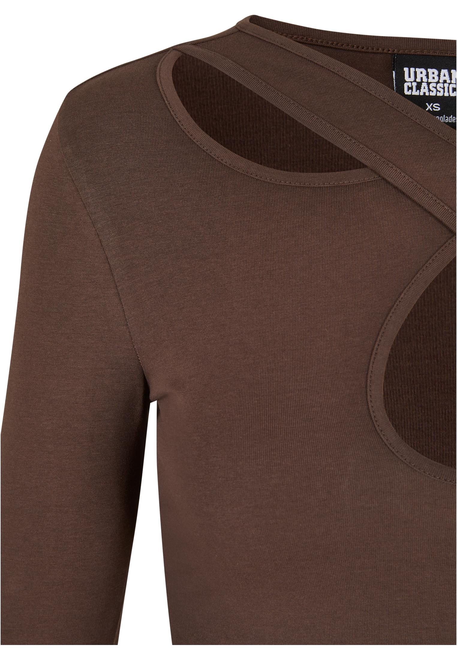 Γυναικεία Μακρυμάνικη Μπλούζα TB5479 Urban Classics Black Brown