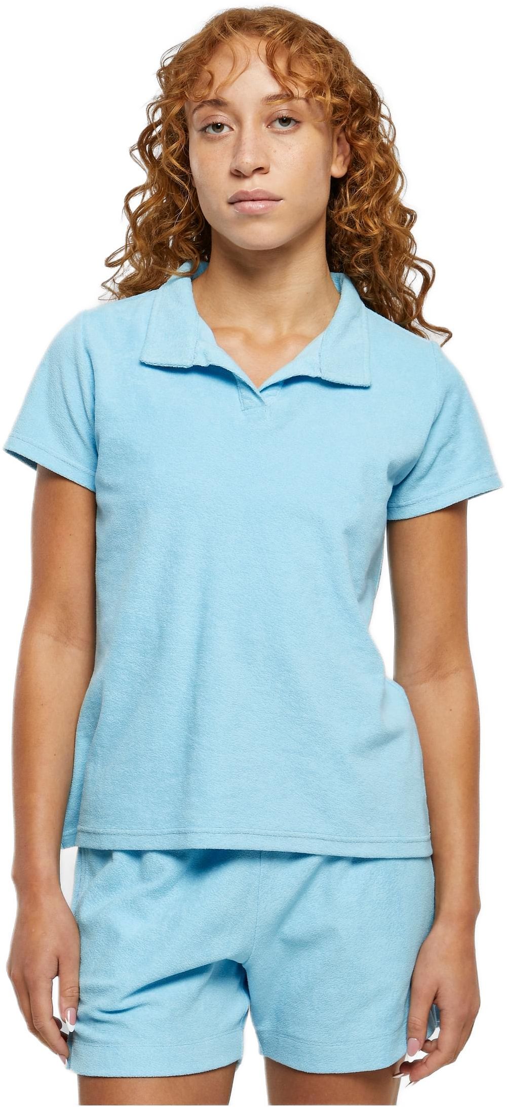 Γυναικείο Polo T-Shirt TB5979 Urban Classics Balticblue