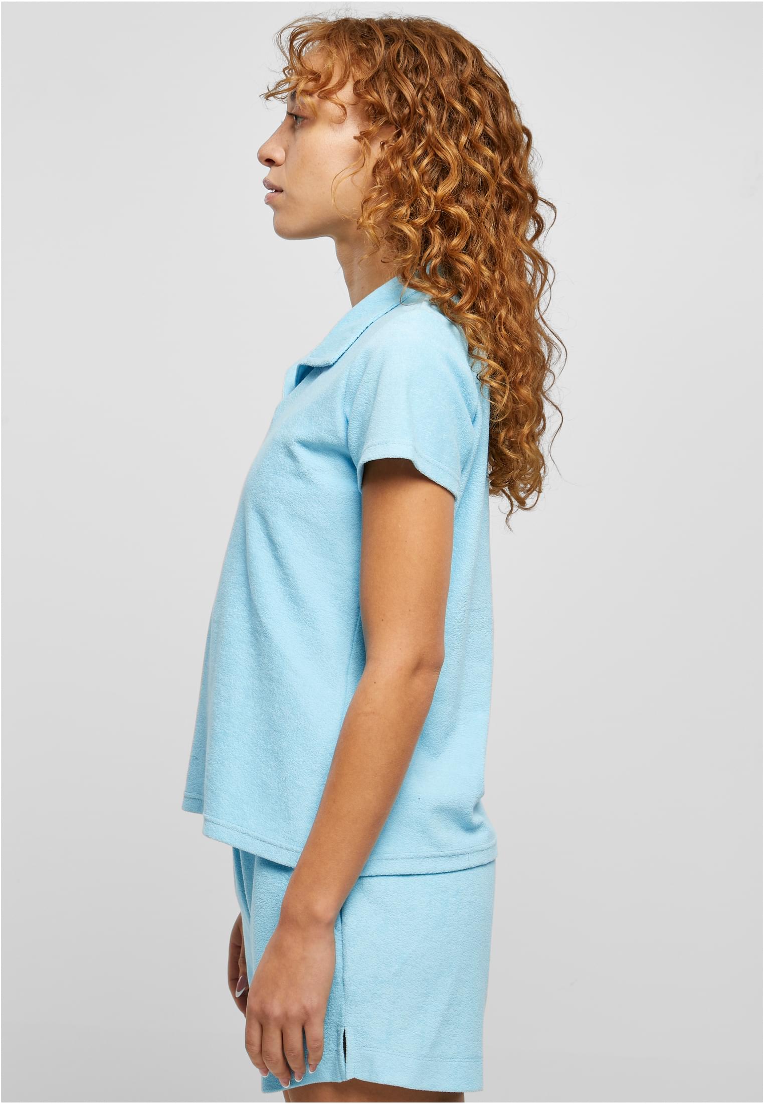Γυναικείο Polo T-Shirt TB5979 Urban Classics Balticblue