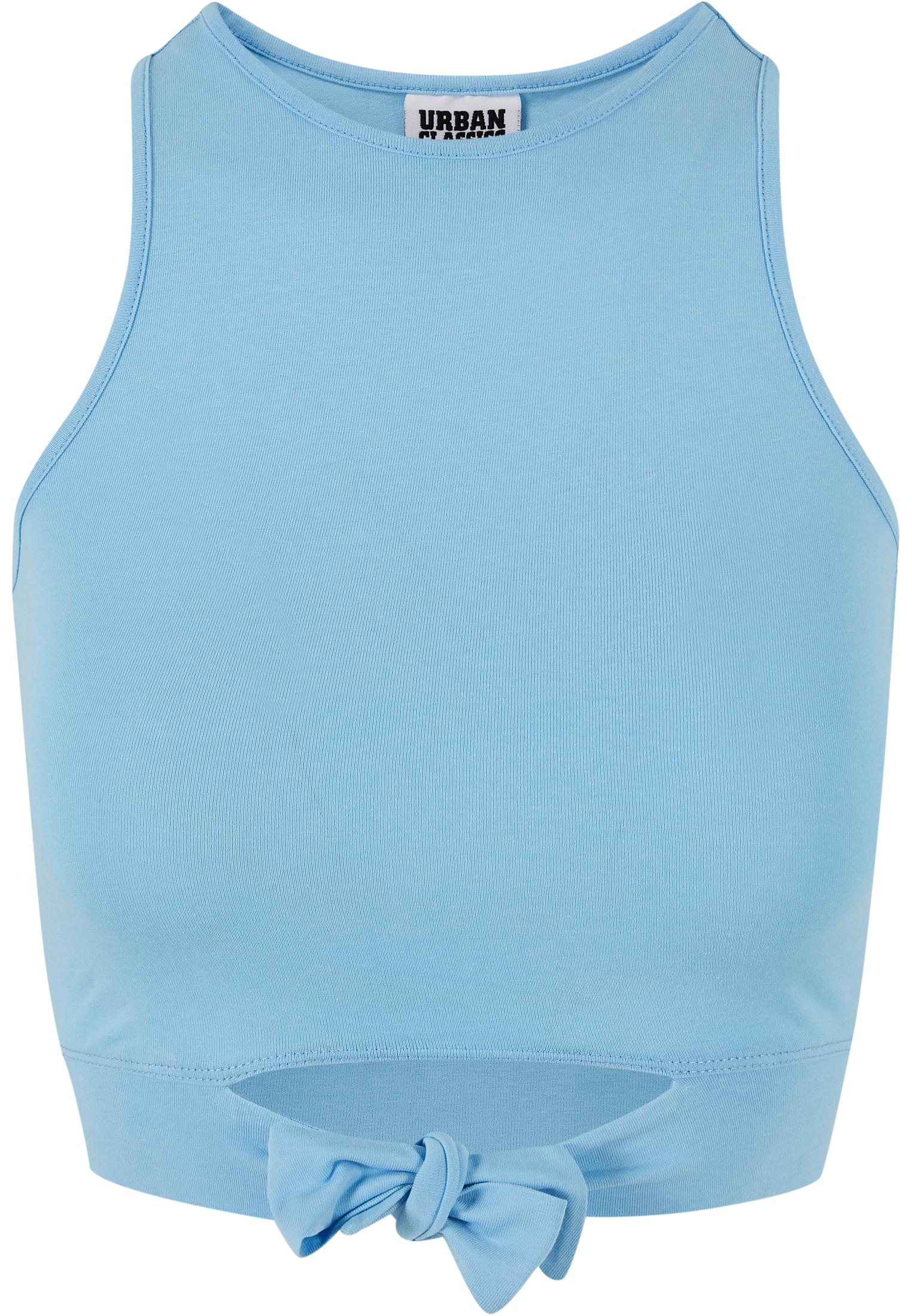 Γυναικείο Cropped Τοπ με Κόμπο TB6048 Urban Classics Balticblue