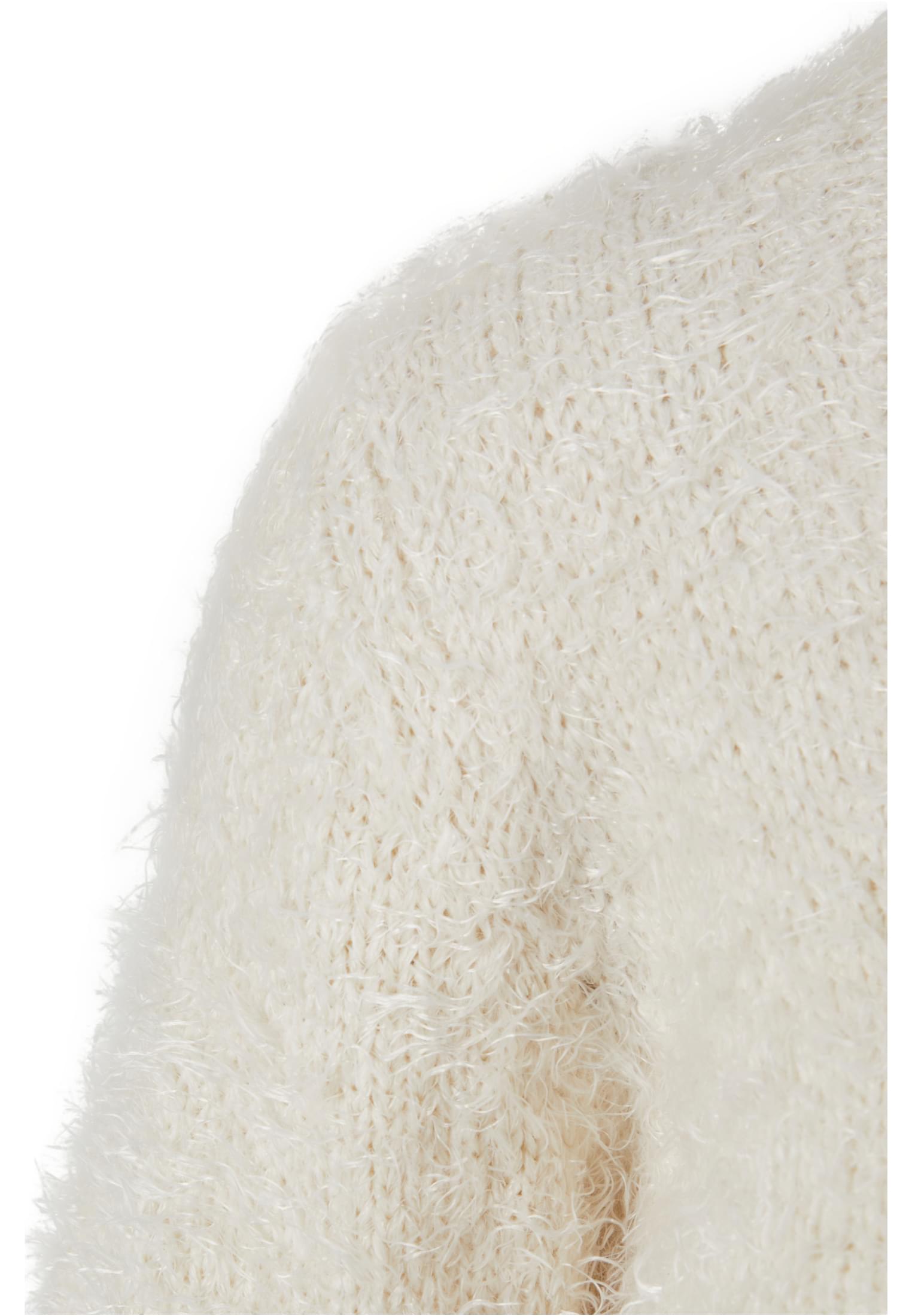 Γυναικεία Πλεκτή Ζακέτα Tied Cropped Feather TB6082 Urban Classics Whitesand