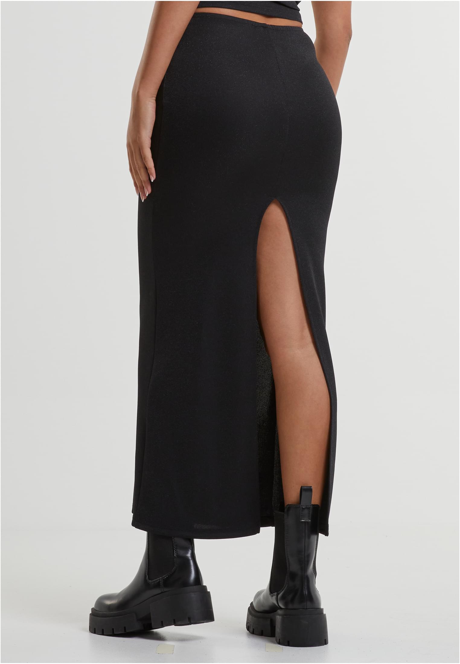 Γυναικεία Φούστα Maxi Glitter TB6992-00007 Urban Classics Black