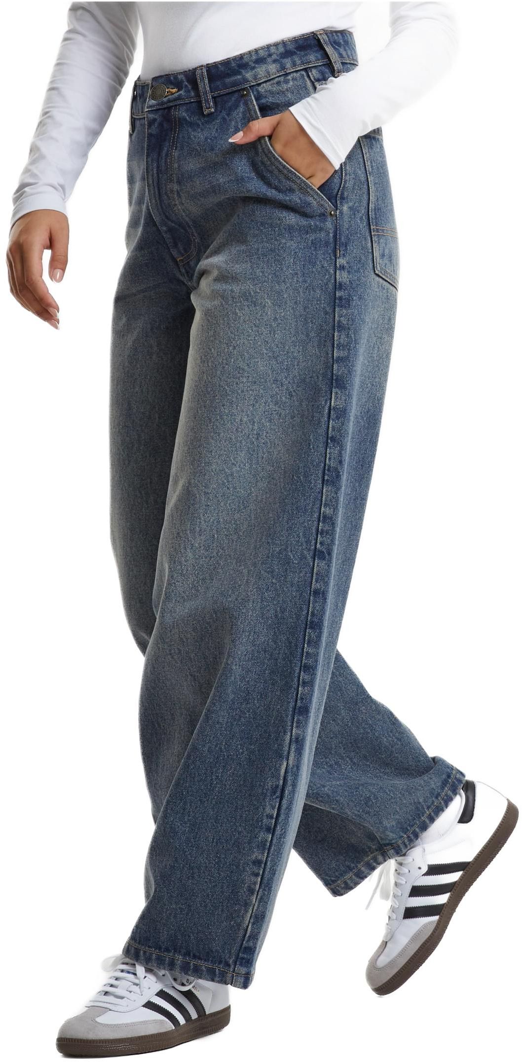 Γυναικείο Τζιν Παντελόνι Tapered Baggy TB7099-17835 Urban Classics Dirty Washed