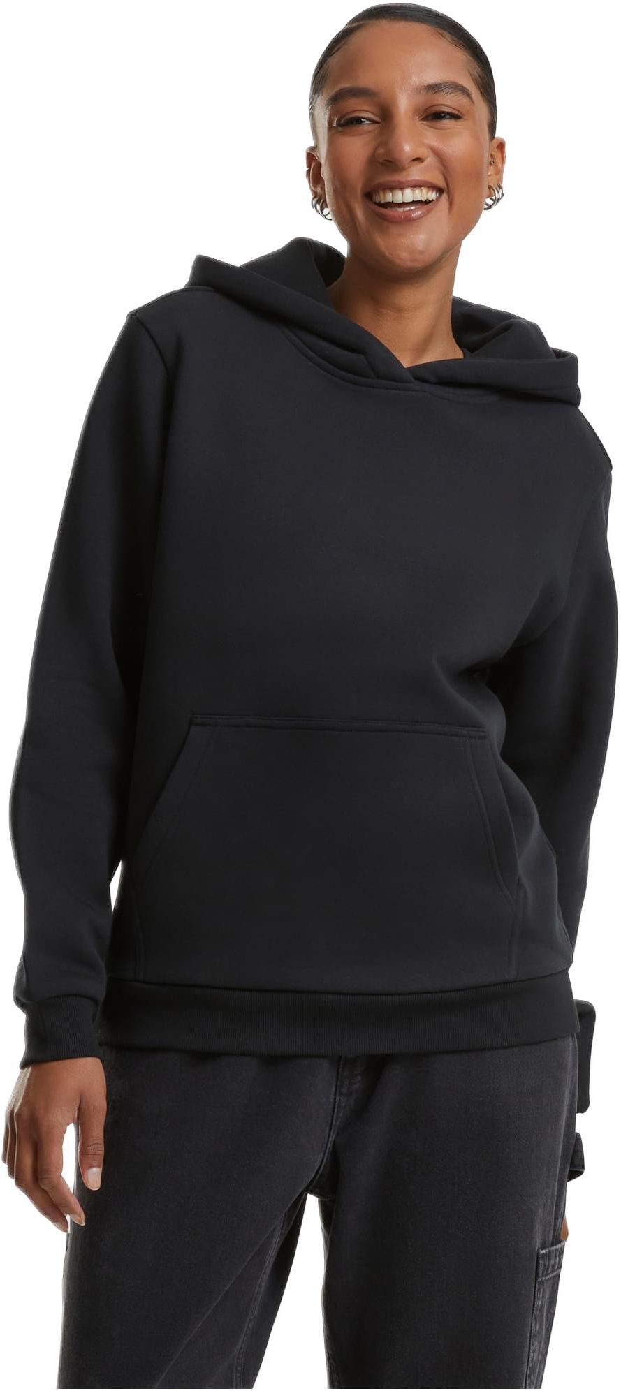 Γυναικείο Φούτερ με Κουκούλα Fluffy TB7105 Urban Classics Black