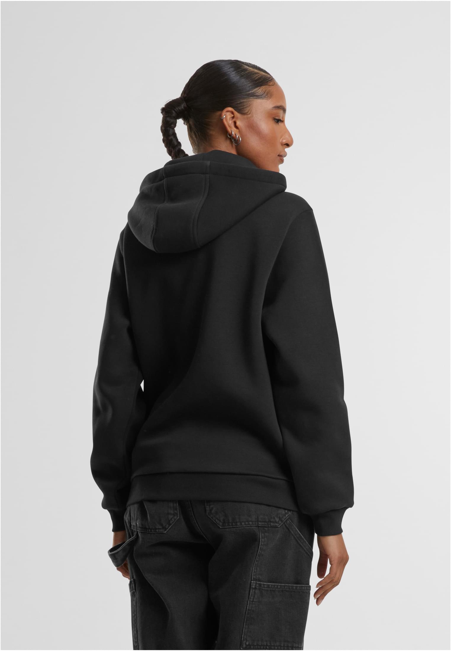 Γυναικείο Φούτερ με Κουκούλα Fluffy TB7105 Urban Classics Black