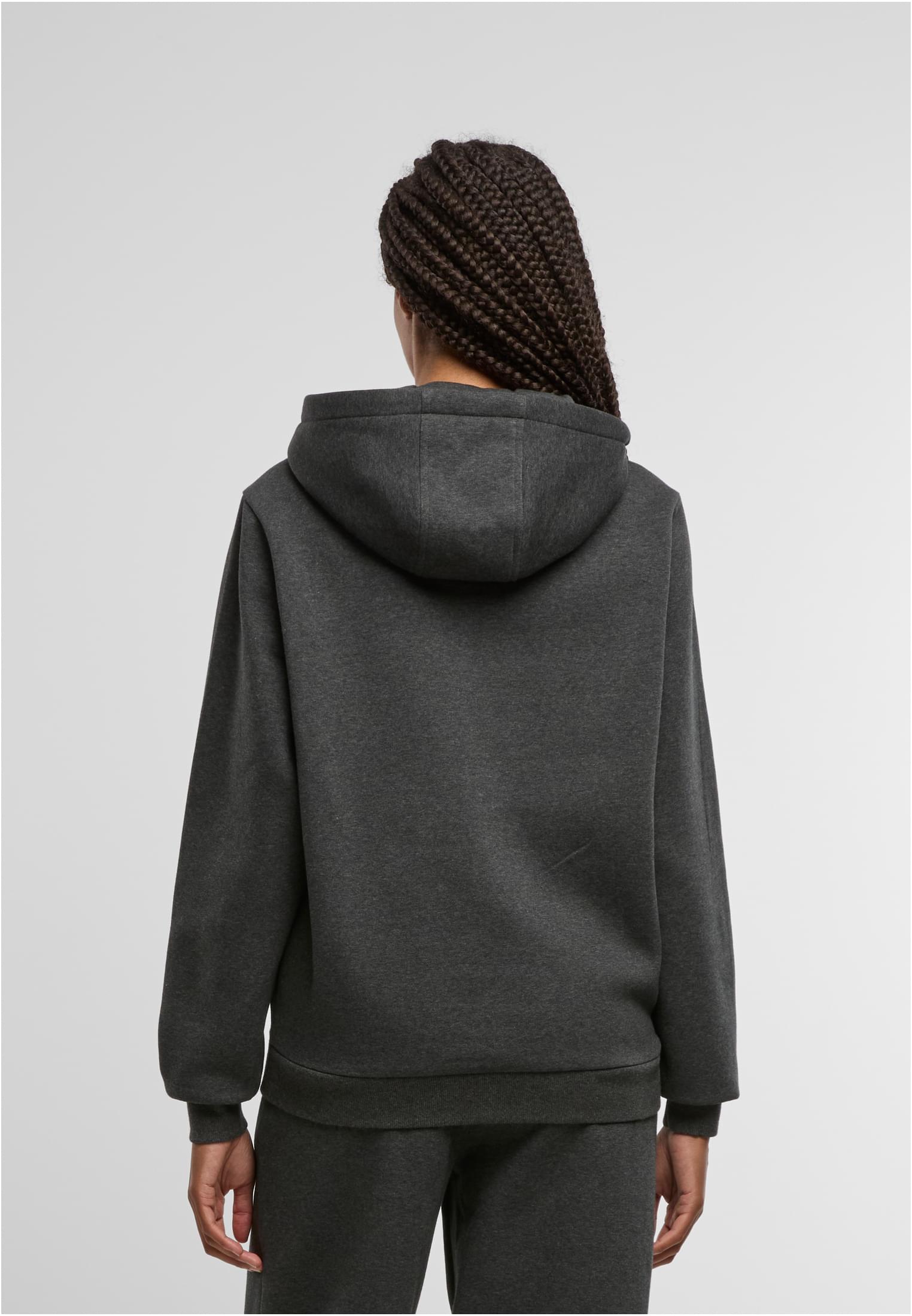Γυναικείο Φούτερ με Κουκούλα Ladies Fluffy Hoody TB7105 Urban Classics Charcoal