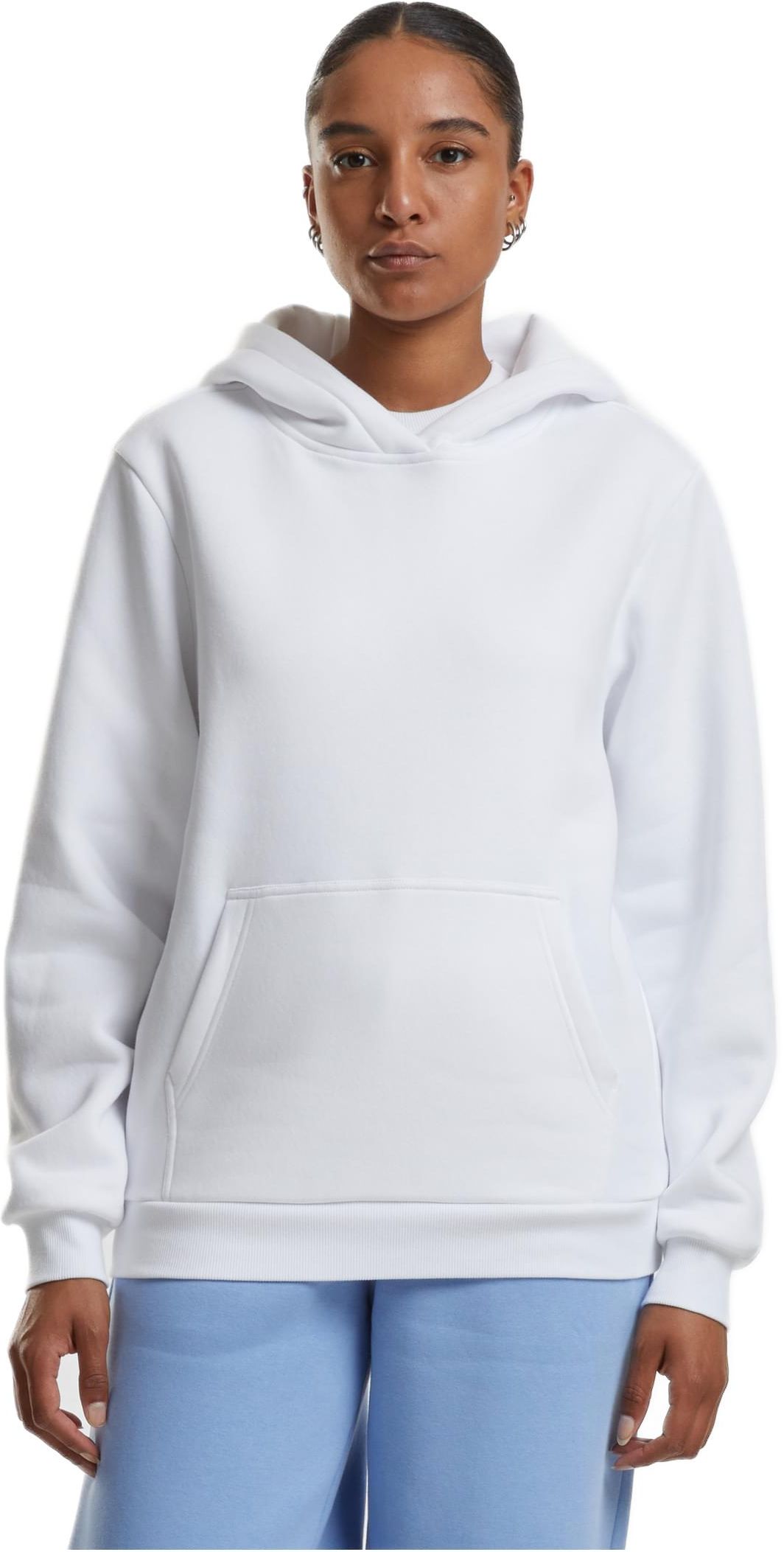 Γυναικείο Φούτερ με Κουκούλα Ladies Fluffy Hoody TB7105 Urban Classics White