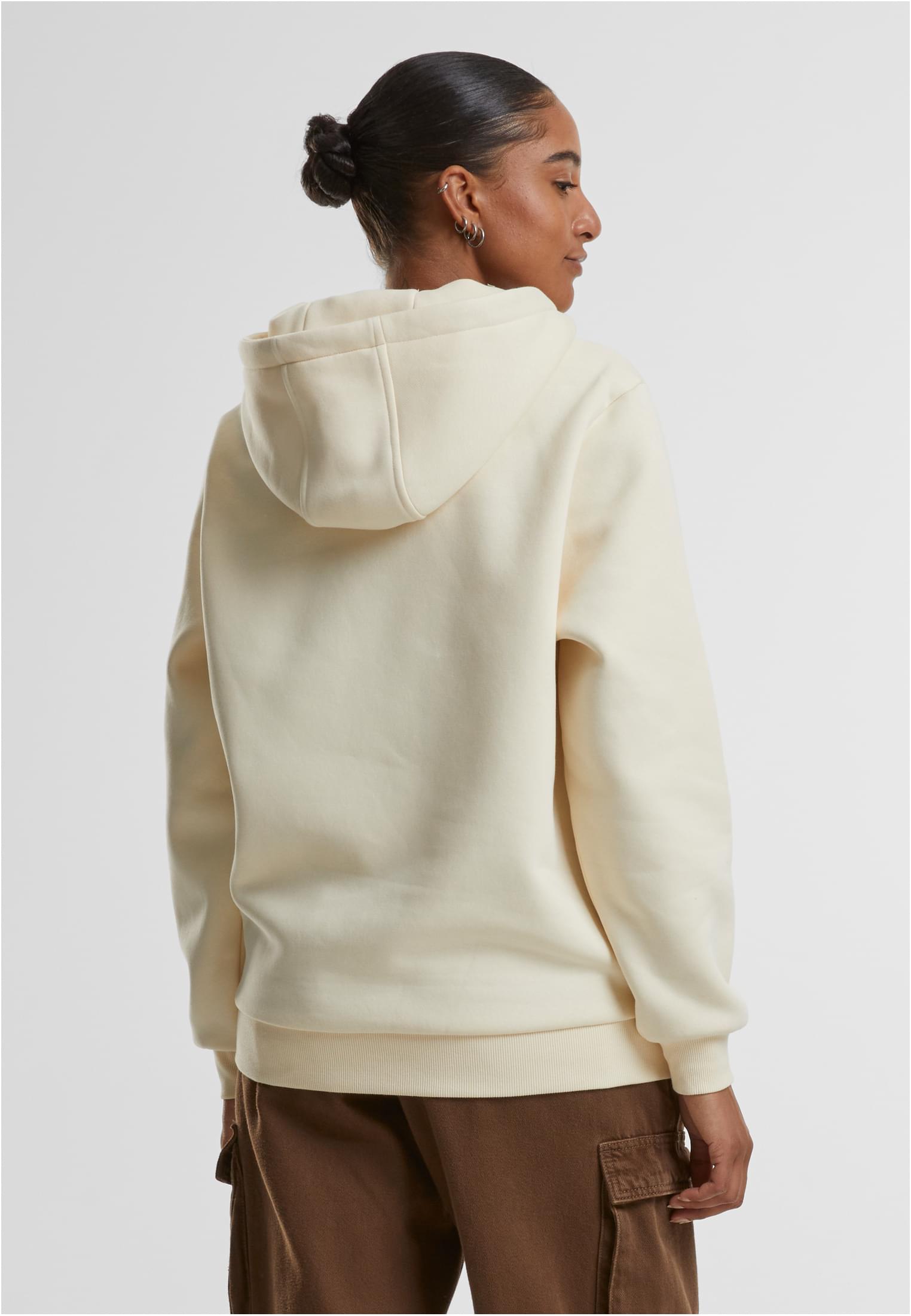 Γυναικείο Φούτερ με Κουκούλα Ladies Fluffy Hoody TB7105-02903 Urban Classics Whitesand