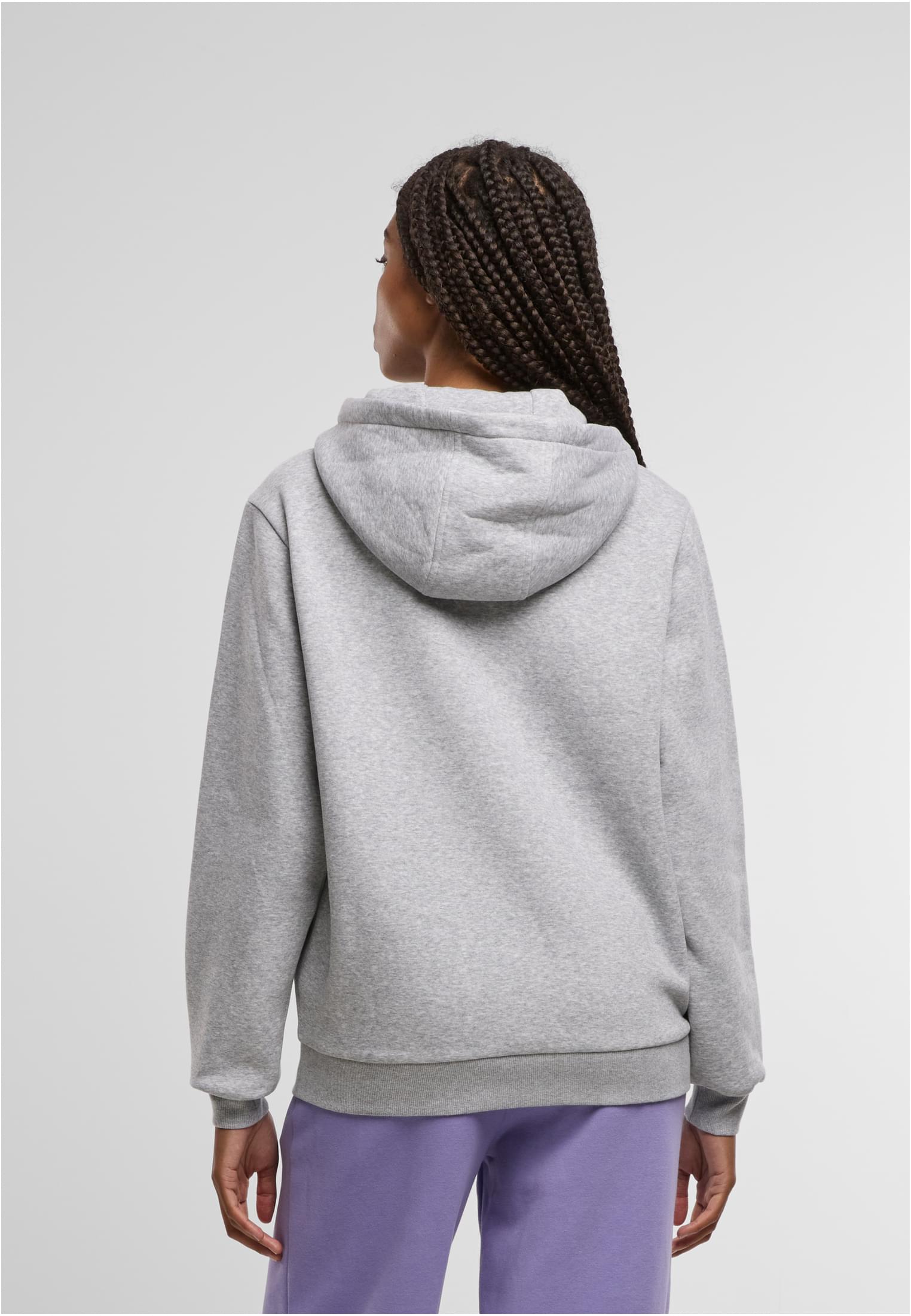 Γυναικείο Φούτερ με Κουκούλα Ladies Fluffy Hoody TB7105-03061 Urban Classics Heathergrey