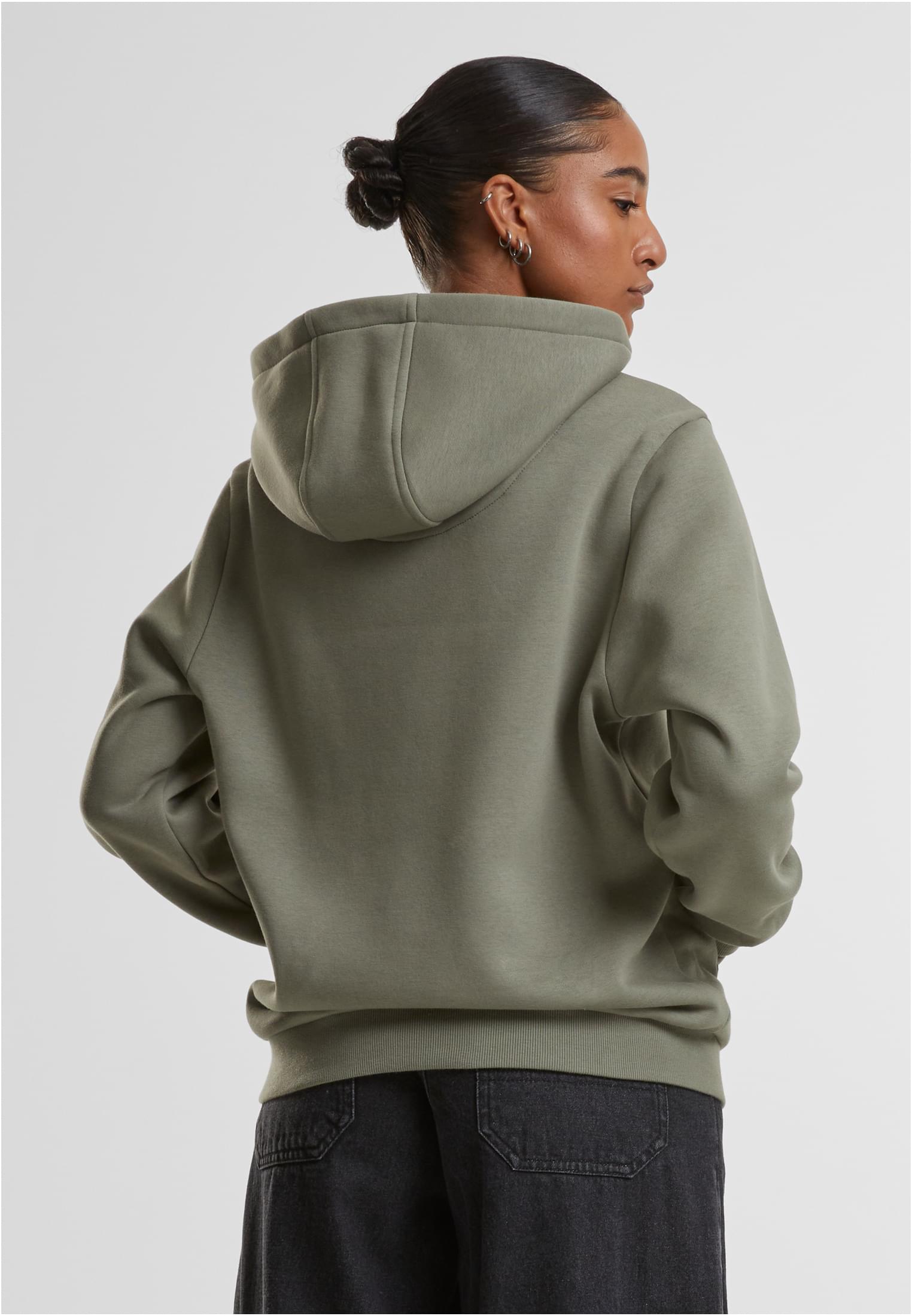 Γυναικείο Φούτερ με Κουκούλα Ladies Fluffy Hoody TB7105 Urban Classics paleolive