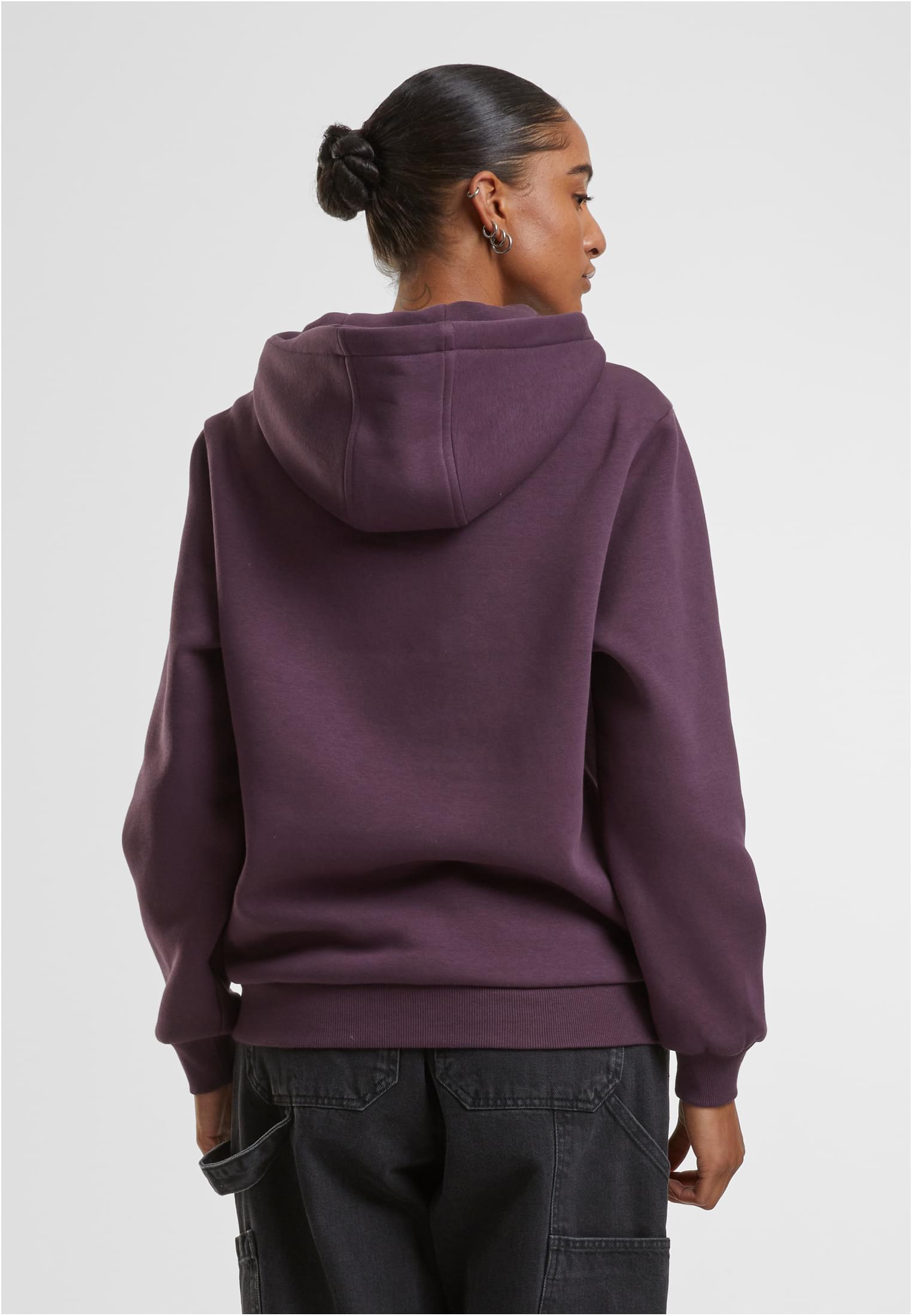 Γυναικείο Φούτερ με Κουκούλα TB7105 Urban Classics plumpurple