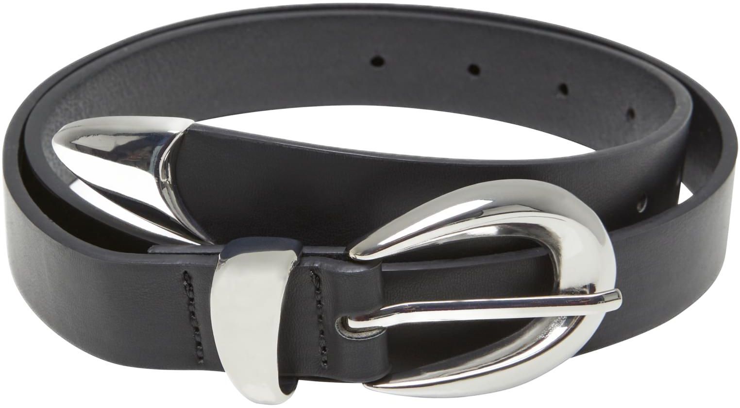 Ζώνη Chunky Buckle Loop TB7211-02499 Urban Classics Black/Silver