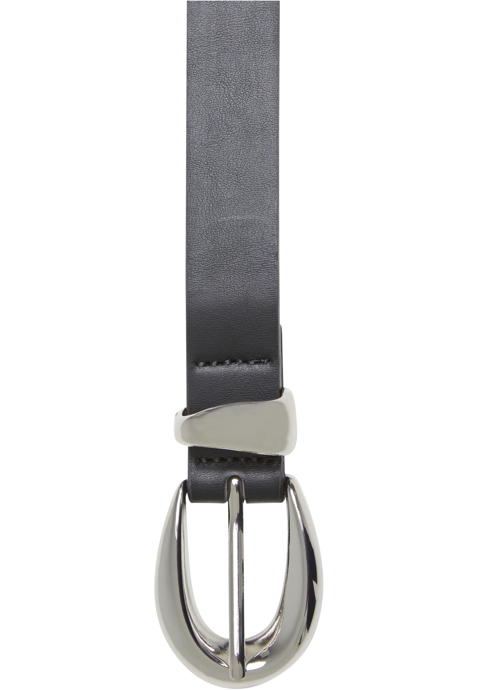 Ζώνη Chunky Buckle Loop TB7211-02499 Urban Classics Black/Silver