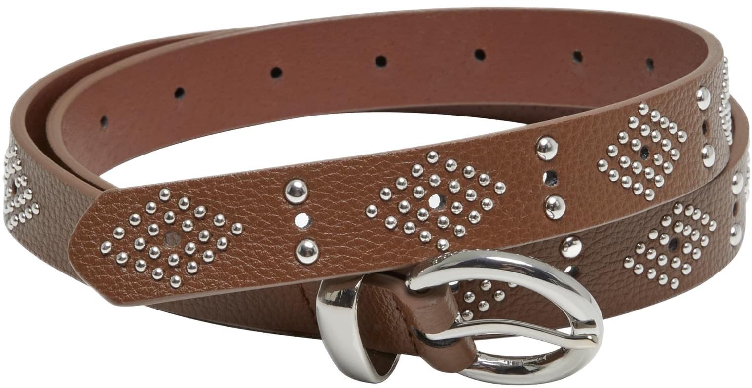 Γυναικεία Ζώνη με Τρουκς TB7404 Urban Classics Black Brown
