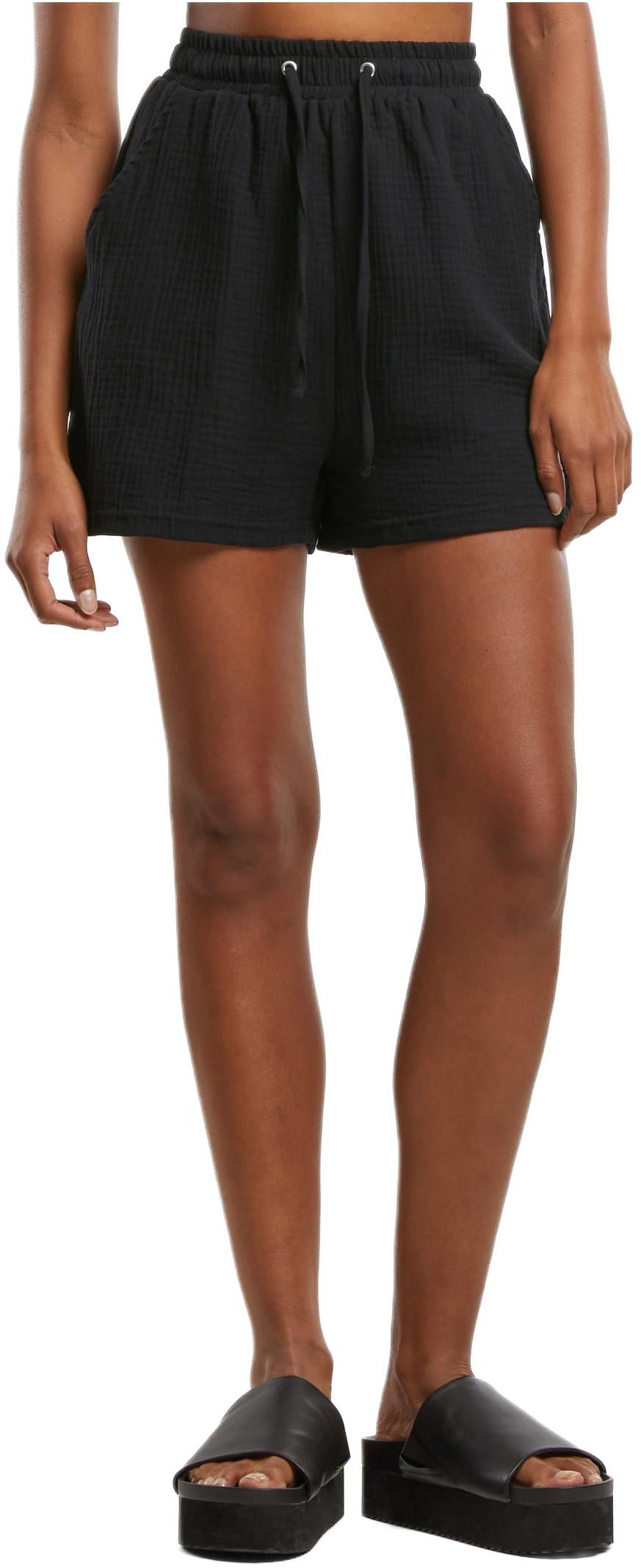 Γυναικείο Σορτς Musselin TB7467 Urban Classics Black