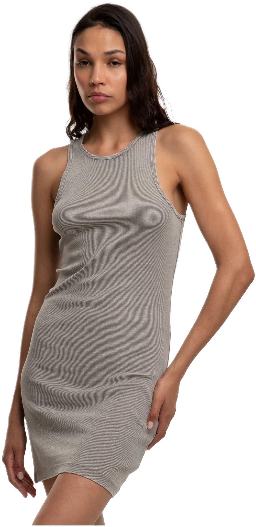 Γυναικείο Φόρεμα Washed Rib Jersey TB7475 Urban Classics steelgrey