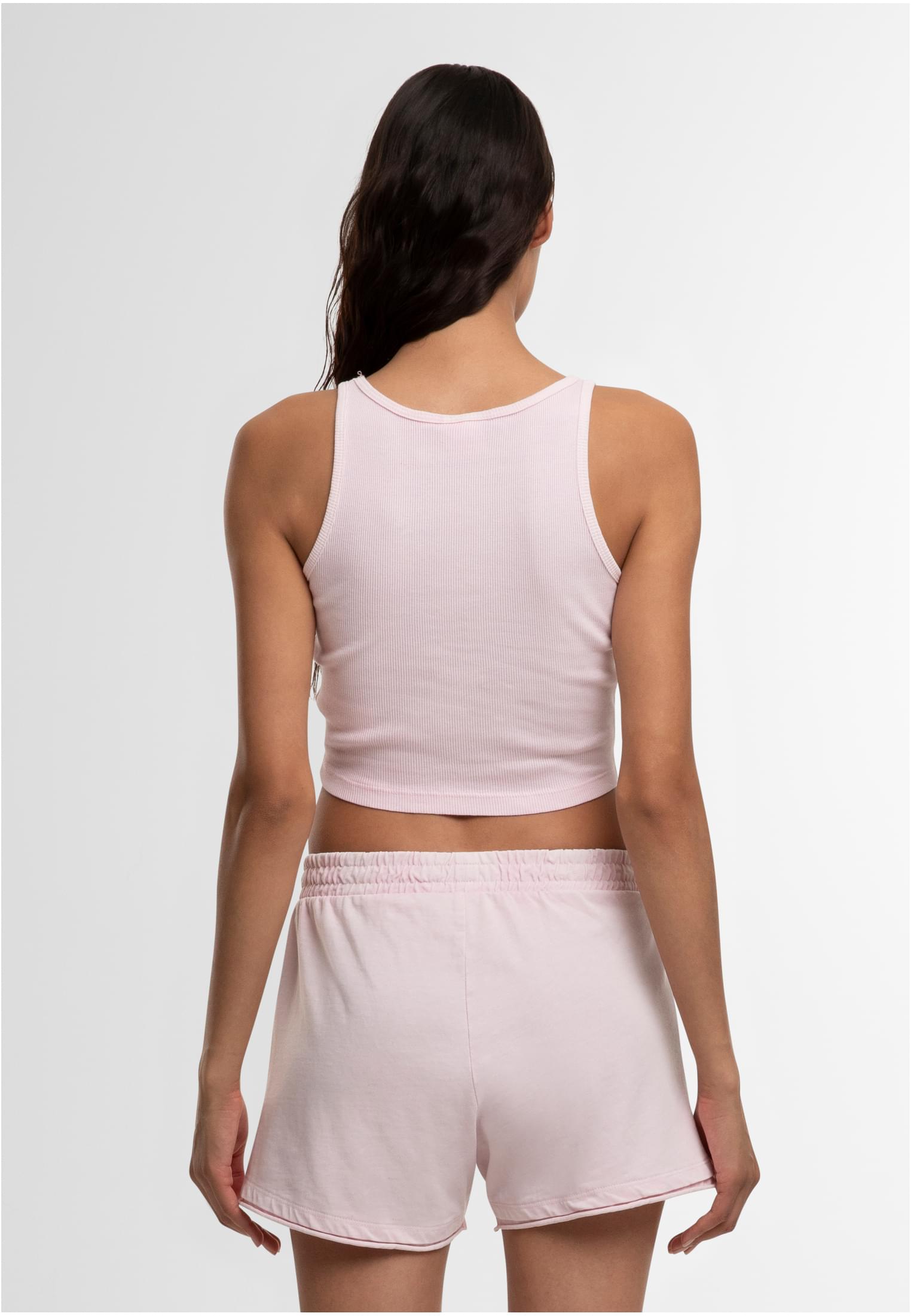 Γυναικείο Cropped Top TB7482 Urban Classics Washed Rib Jersey blushedrose