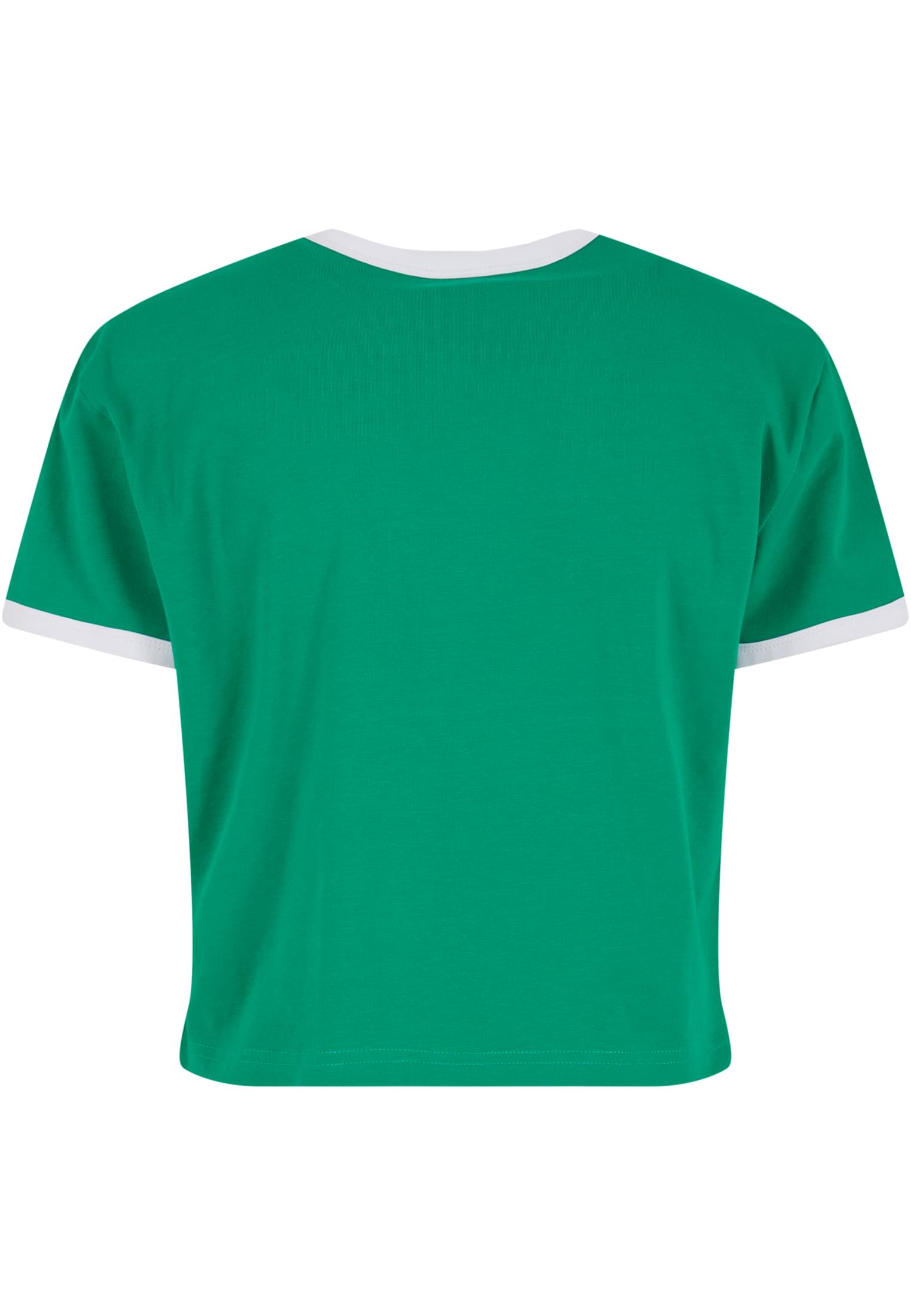 Γυναικείο T-Shirt Contrast Retro TB7492-20464 Urban Classics froggreen/white