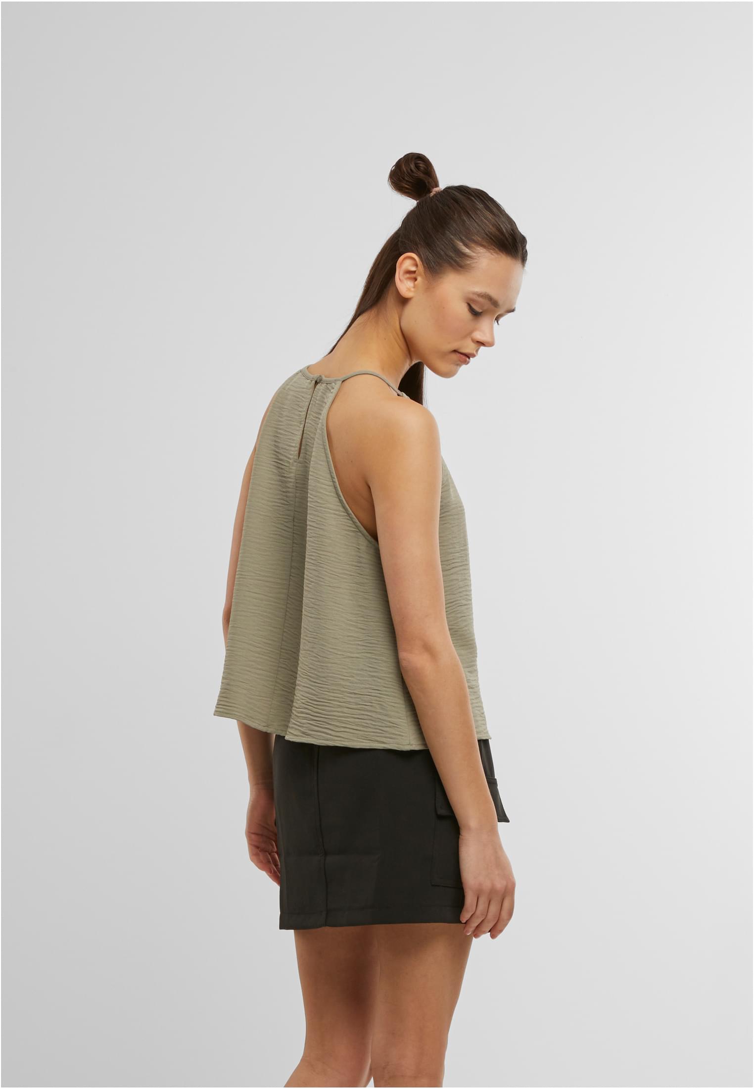 Ladies Structured Top TB7501 Urban Classics paleolive