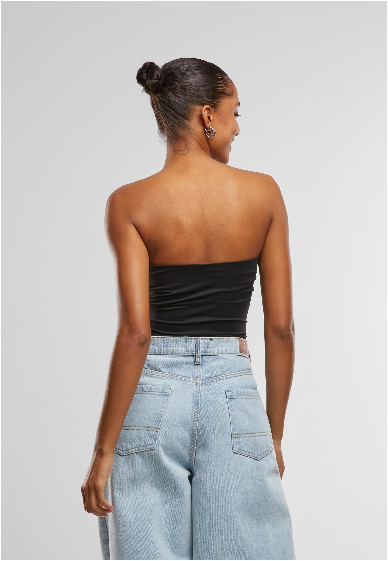 Γυναικείο Bandeau Cropped Top TB7524-00007 Urban Classics Black