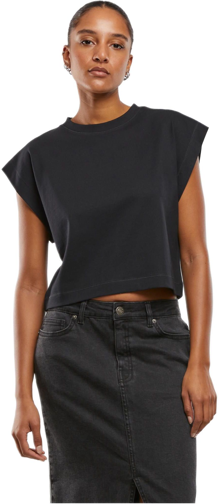 Γυναικείο T-Shirt TB7699 Urban Classics Oversized Boxy Heavy Tee Black