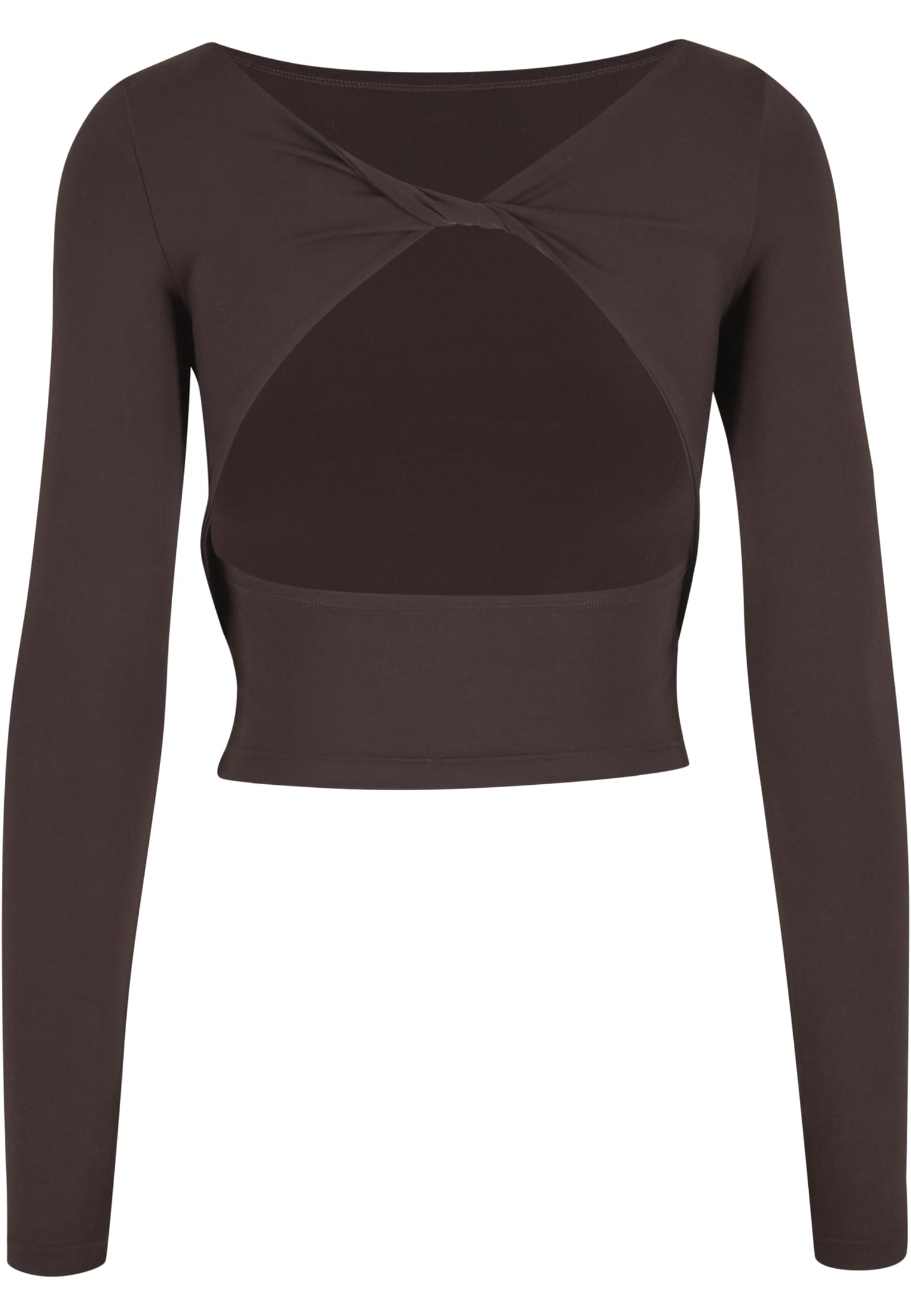 Γυναικεία Μακρυμάνικη Μπλούζα Slim Fit TB7721 Urban Classics warmbrown