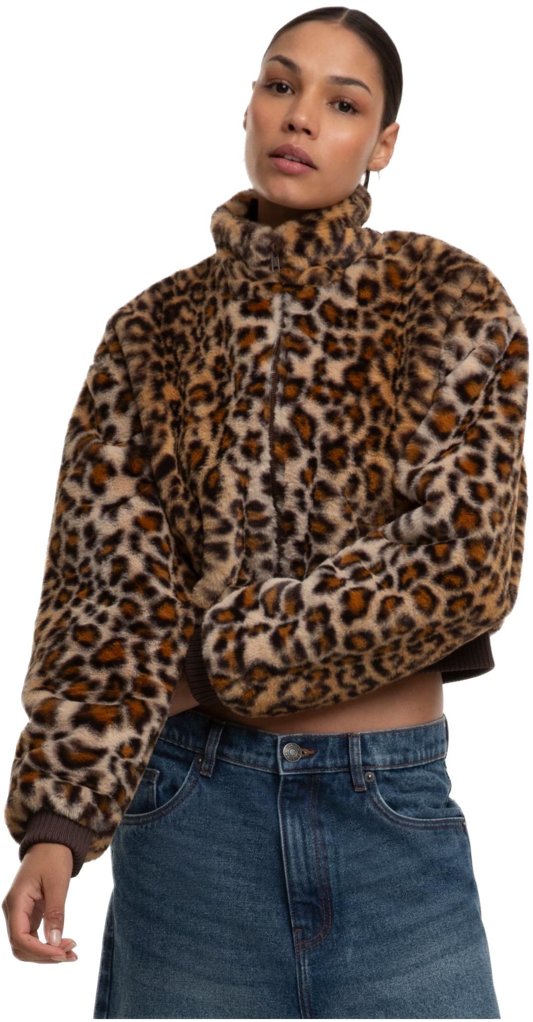 Γυναικείο Μπουφάν Faux Fur TB7938-01720 Urban Classics leo