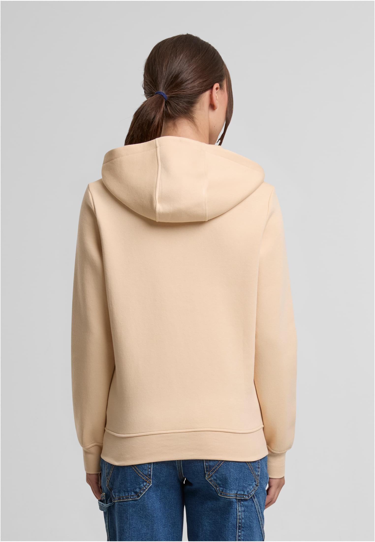 Γυναικεία Ζακέτα με Κουκούλα Ladies Basic Essential Zip Hoody TB8005 Urban Classics Sand