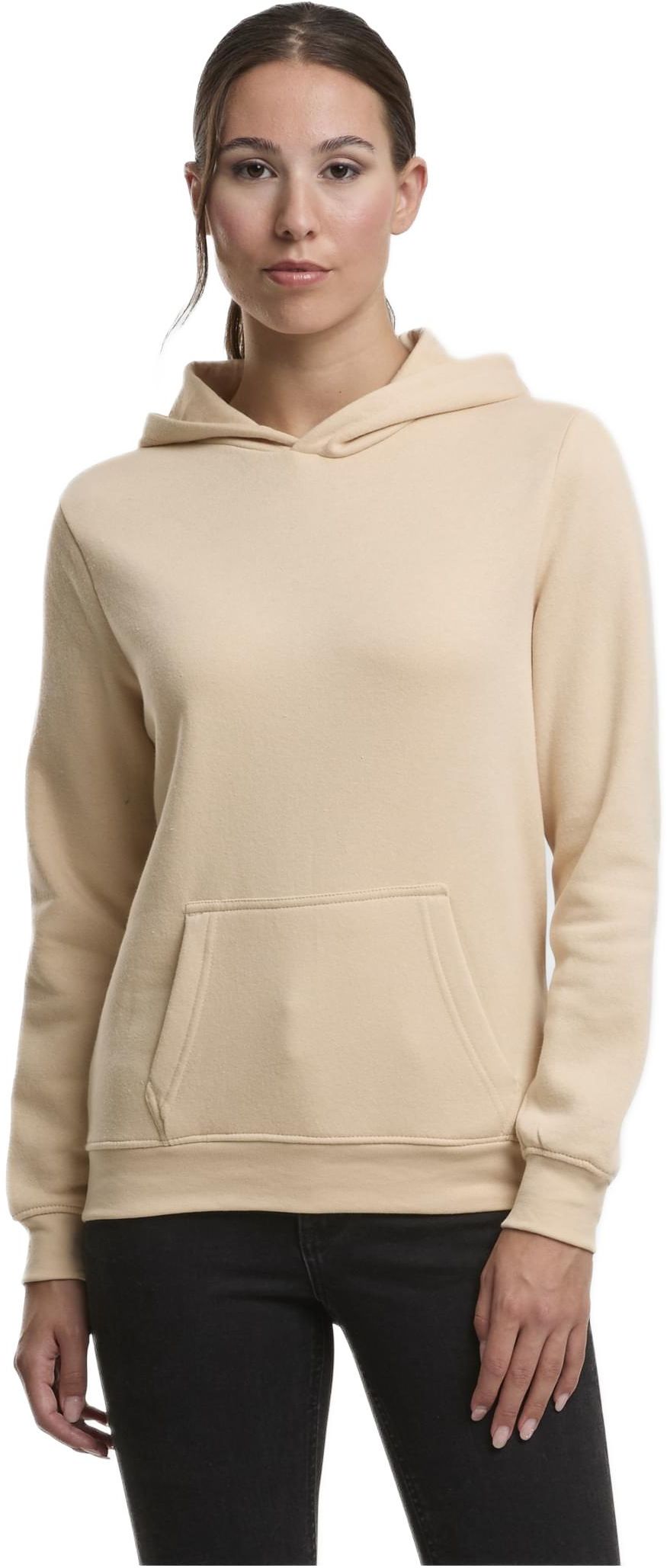 Γυναικείο Φούτερ με Κουκούλα Ladies Basic Essential Hoody TB8009-00208 Urban Classics Sand