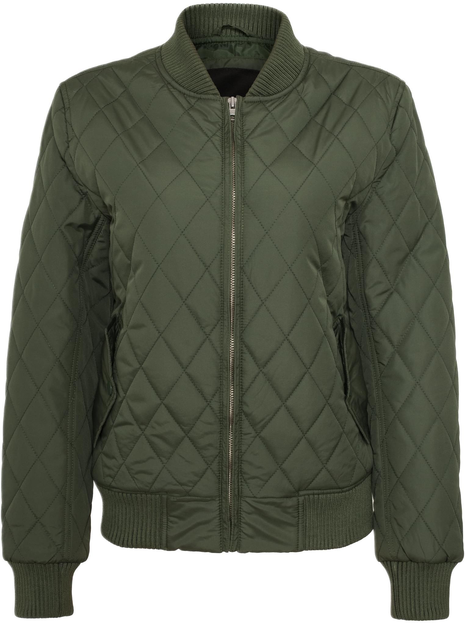 Γυναικείο Μπουφάν Diamond Quilt Nylon TB806 Urban Classics Olive