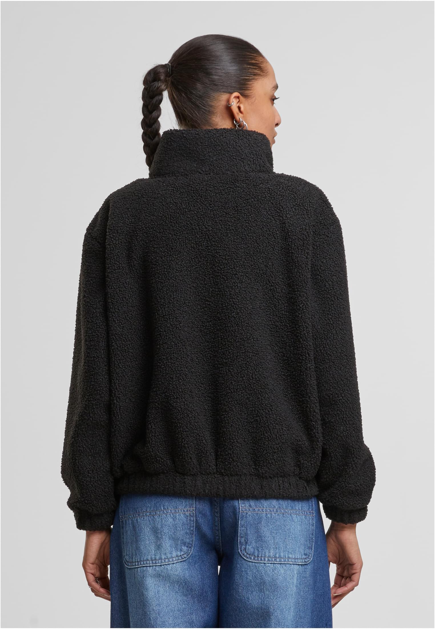 Γυναικείο Μπουφάν Sherpa TB8110 Urban Classics Black