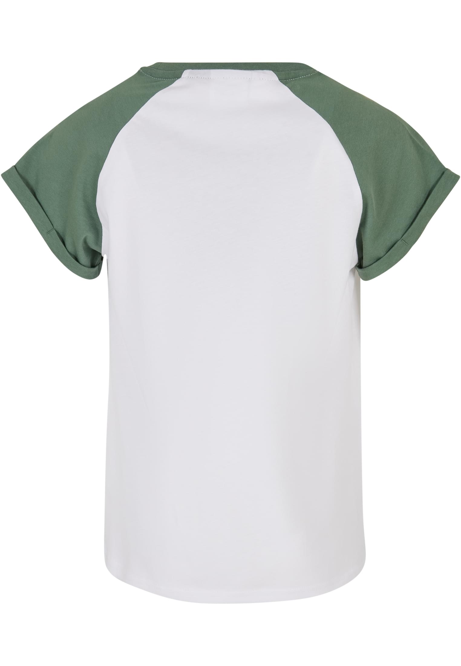 Παιδική Μπλούζα Contrast Raglan Tee Uck1913-04045 Urban Classics White Salvia παιδικά T-Shirt Simple Wear Μπλουζάκια κοντομάνικα