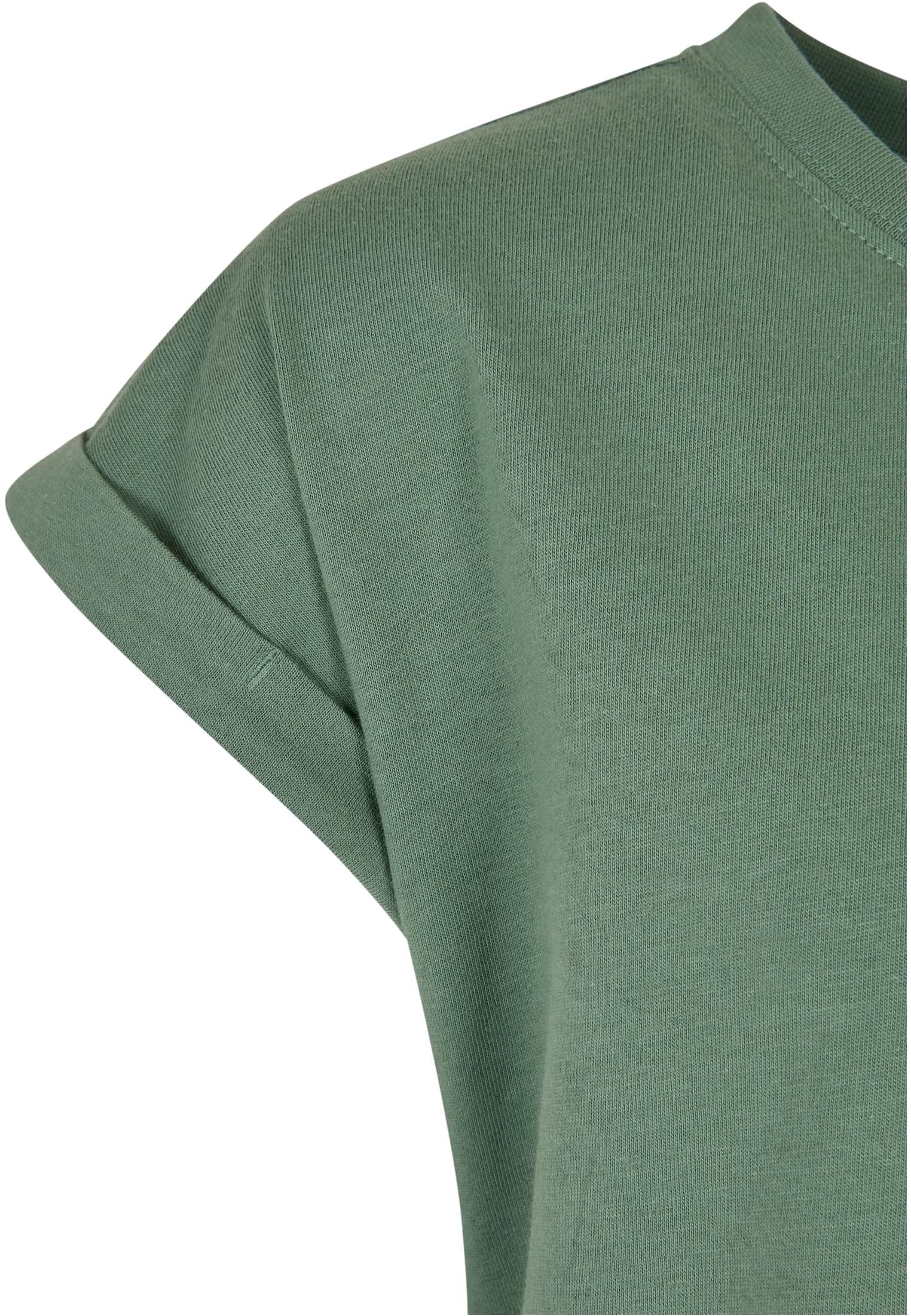 Παιδικό T-Shirt Organic Extended Shoulder Uck2983-04022 Urban Classics Salvia παιδικά Simple Wear Μπλουζάκια κοντομάνικα