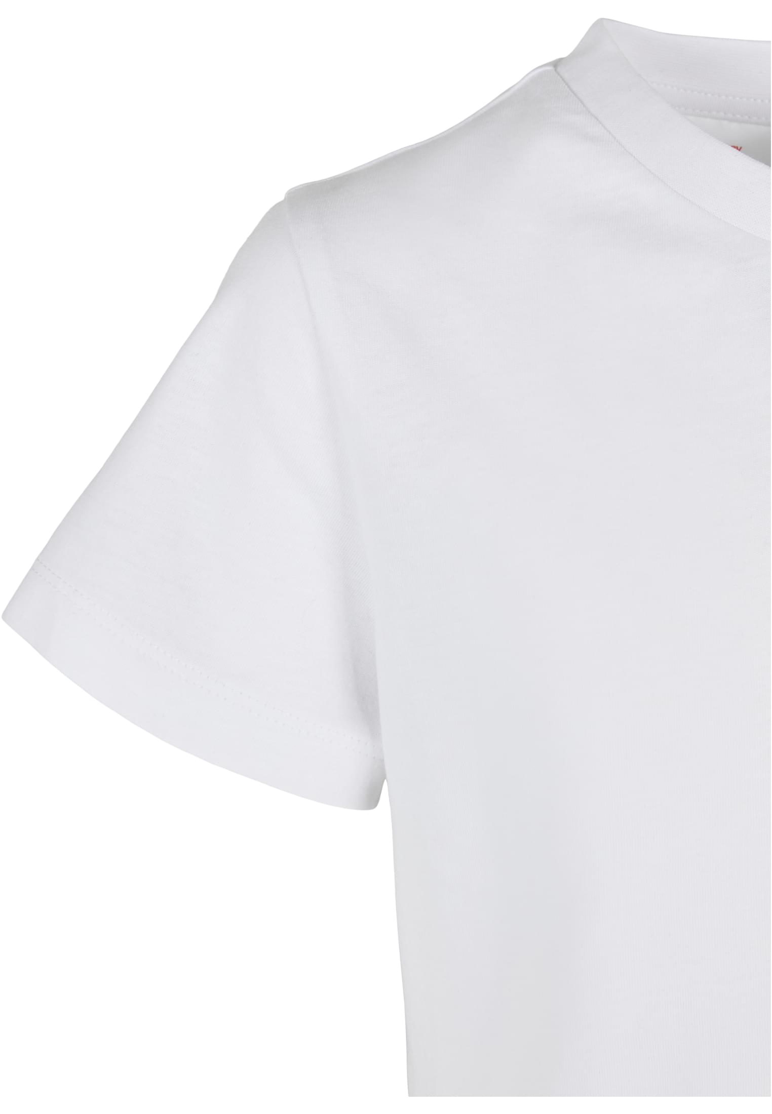 Παιδικό T-Shirt Urban Classics Girls Basic Box Tee Uck3427-00220 White παιδικά Simple Wear Μπλουζάκια κοντομάνικα