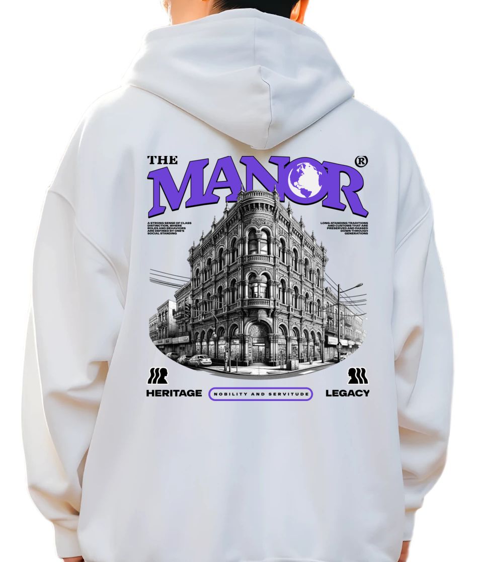 Hoodie Vintage Graphic Pop Culture White