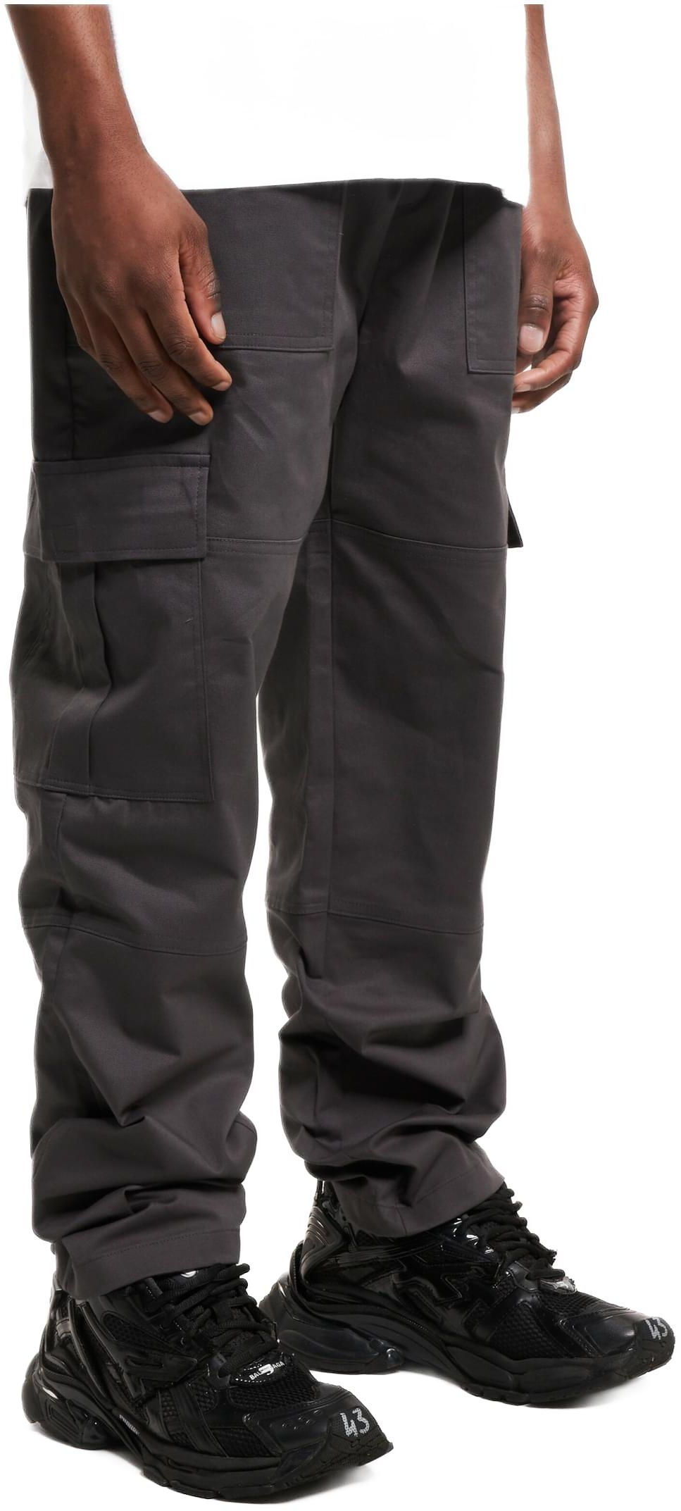 Παντελόνι Cargo DFCP056-01745 DEF Straight Fit Anthracite
