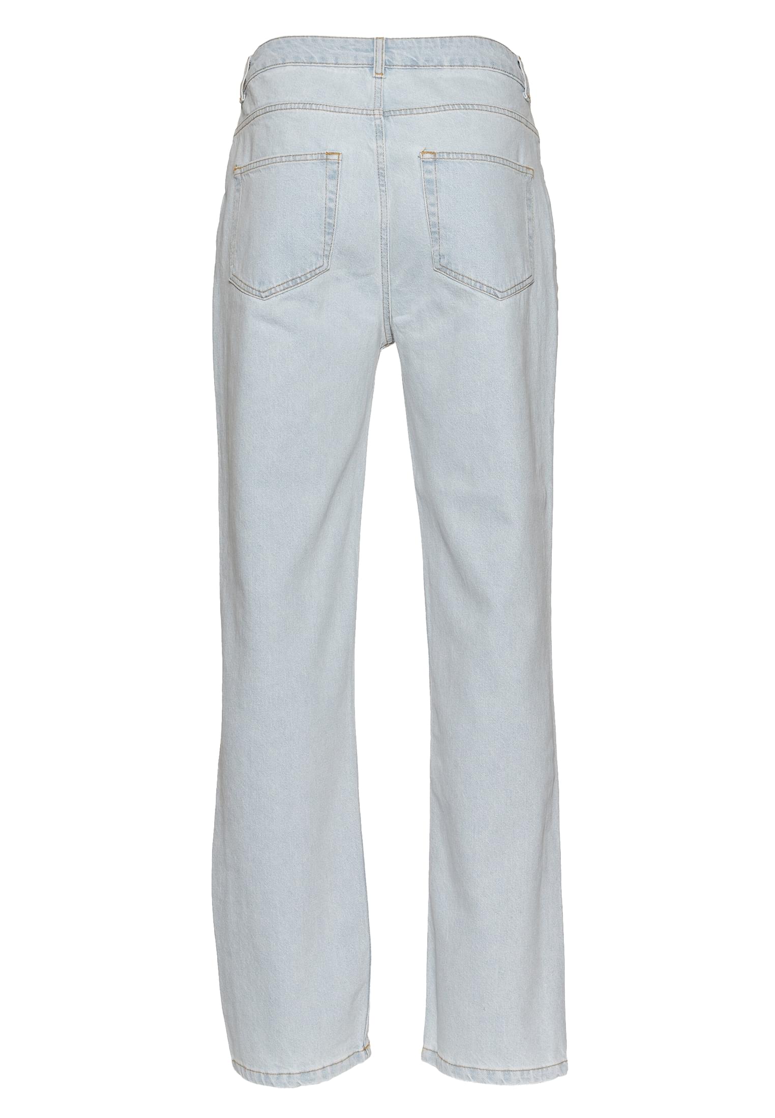 Παντελόνι Denim Kant Dfjs197-14432 Def Straight Fit Ice Blue Washed ανδρικά Παντελόνια Simple Wear