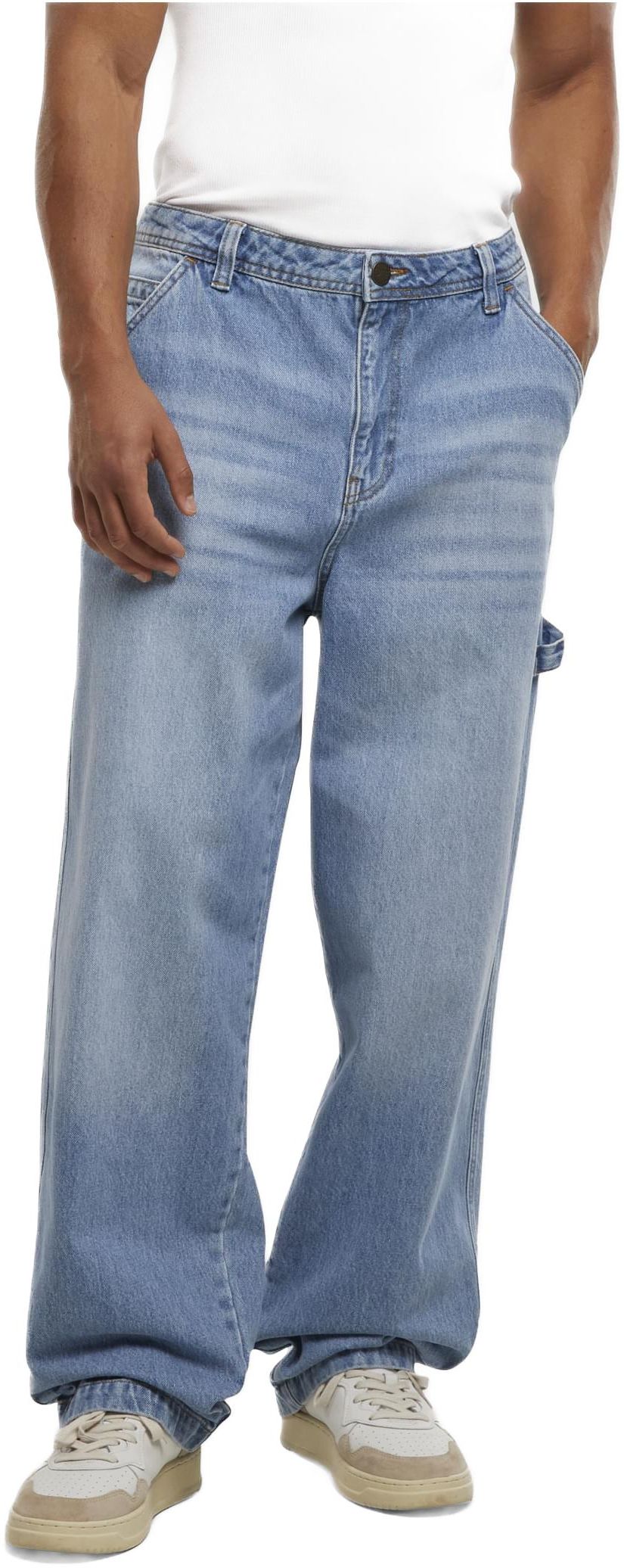 Παντελόνι Loose Fit Jeans DFJS225-01851 DEF Light Blue