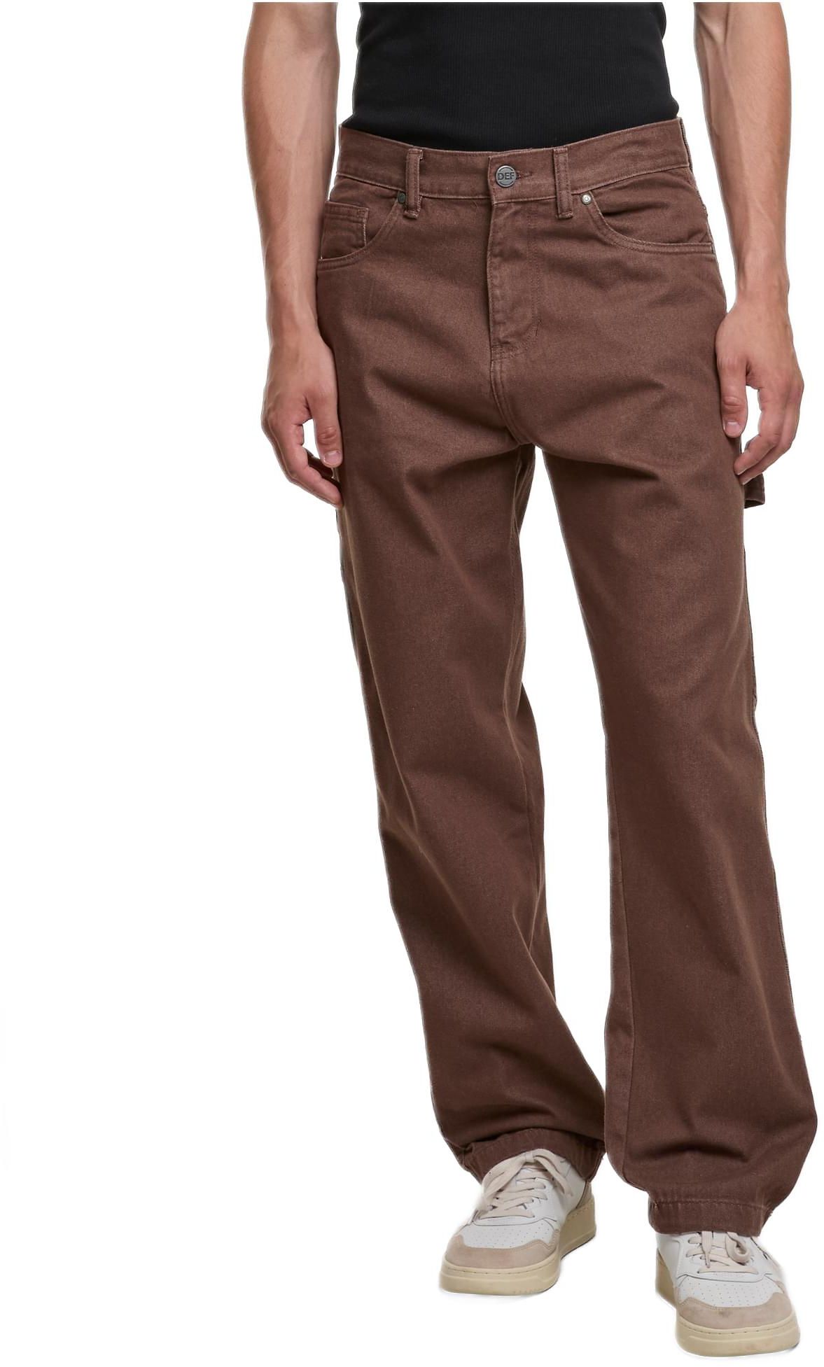 Παντελόνι Jeans Straight Fit DFJS238-00075 DEF Brown