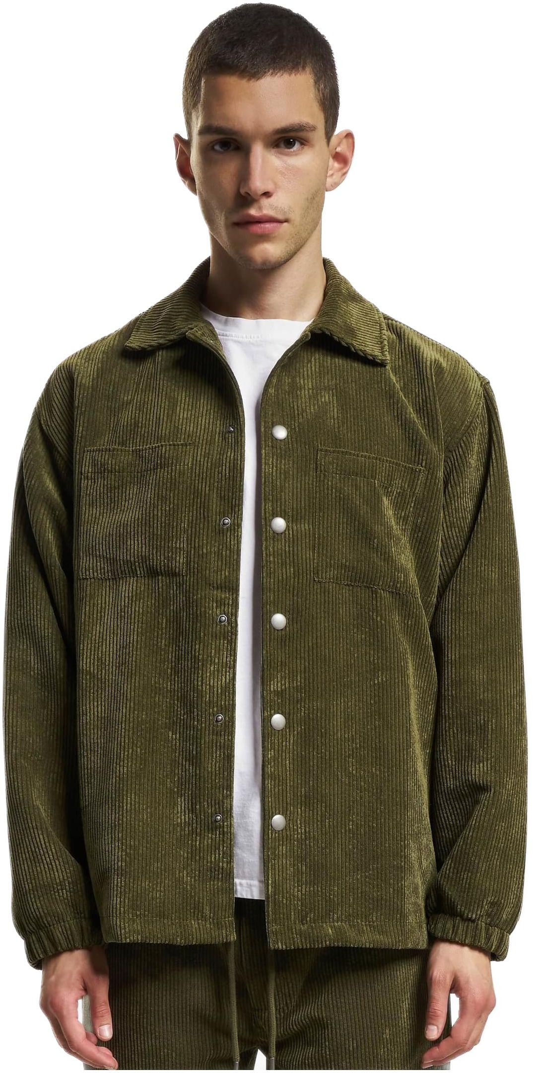 Πουκάμισο Cord DFST006-00176 DEF Olive