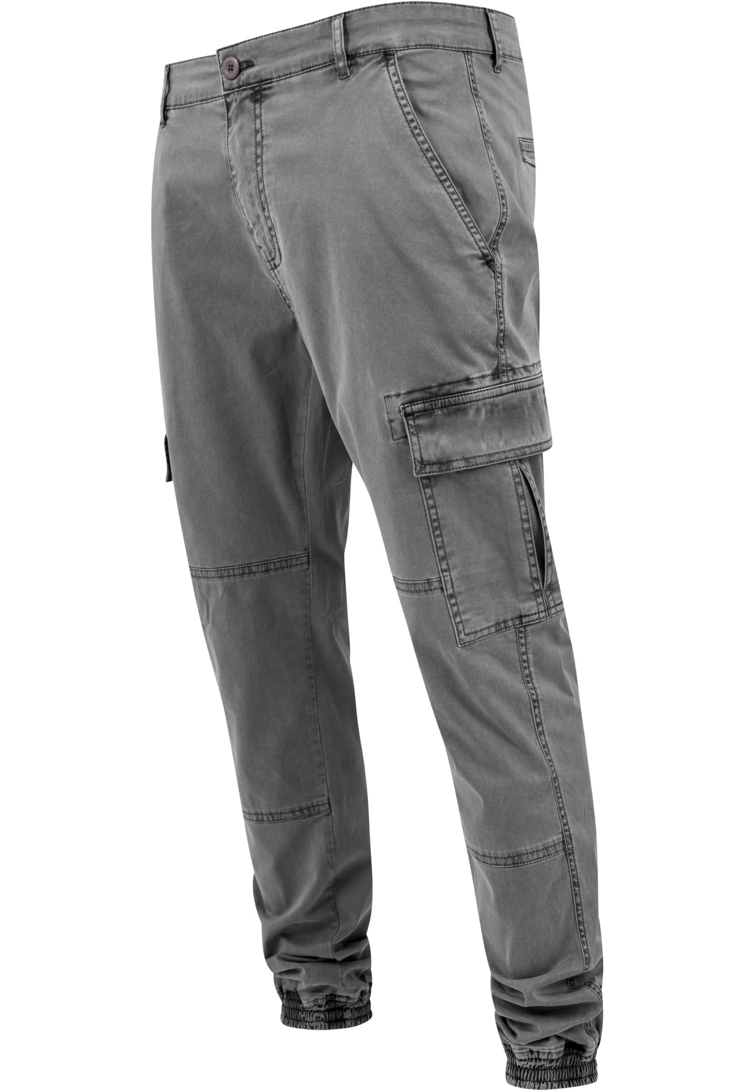Παντελόνι Jogger Cargo Tb1435 Urban Classics Grey ανδρικά Παντελόνια Simple Wear