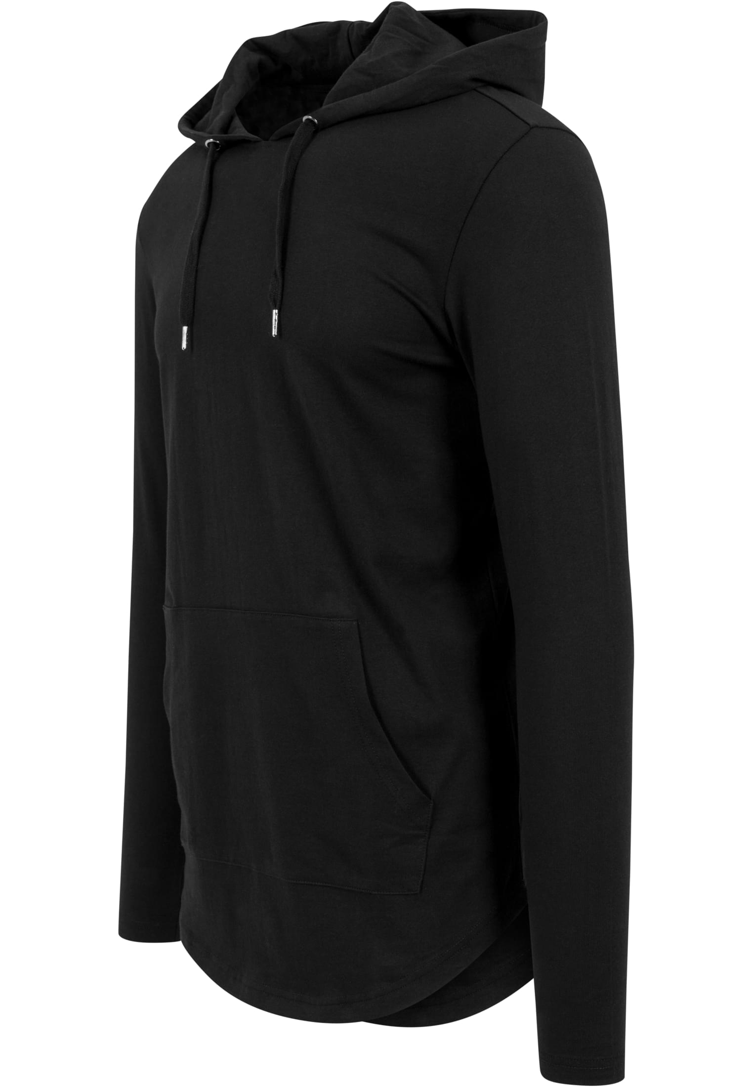 Jersey Hoody Urban Classics Tb1573-00007 Black ανδρικά Φούτερ Simple Wear