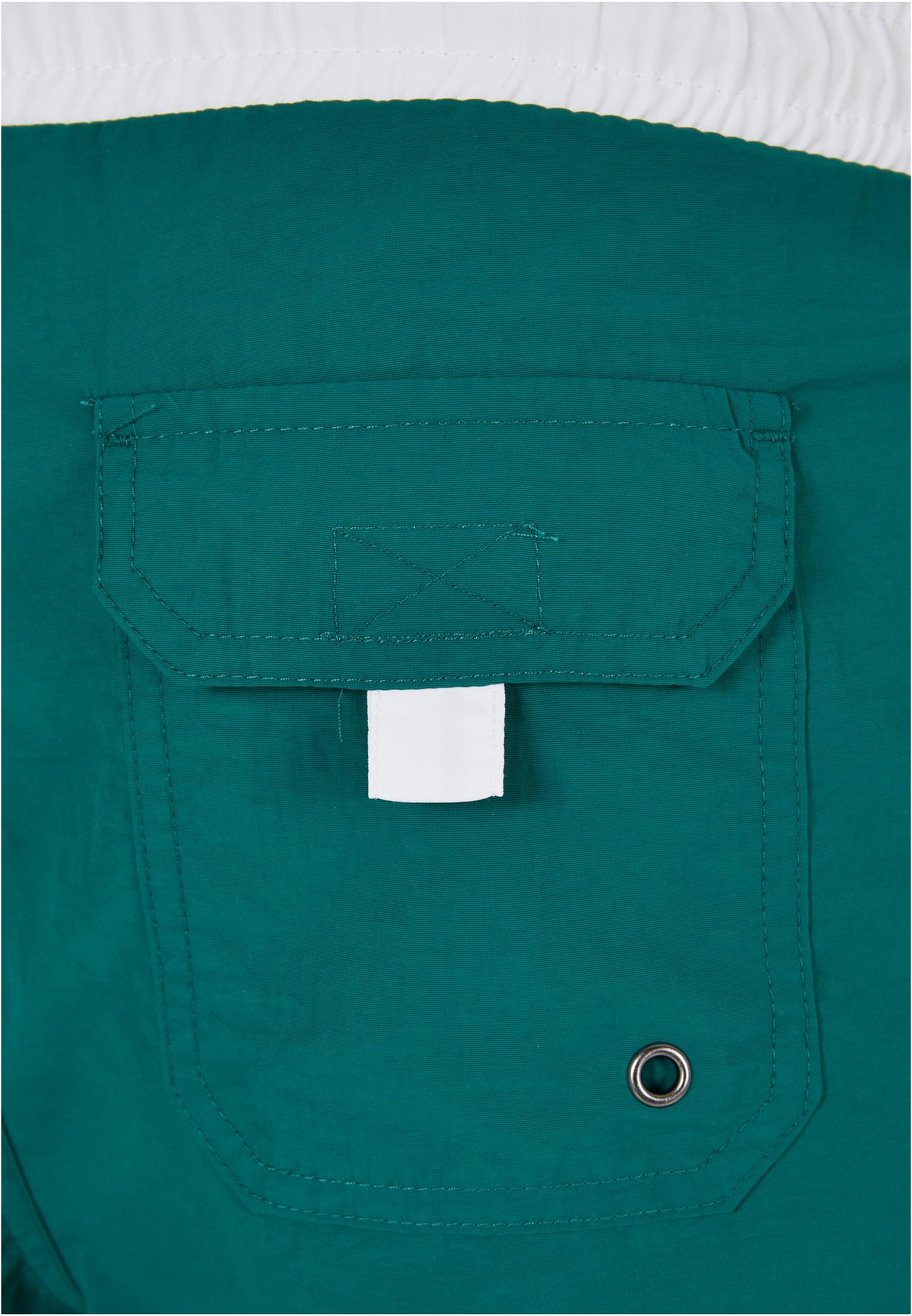 Μαγιό Tb2050 Urban Classics White Green ανδρικά Simple Wear