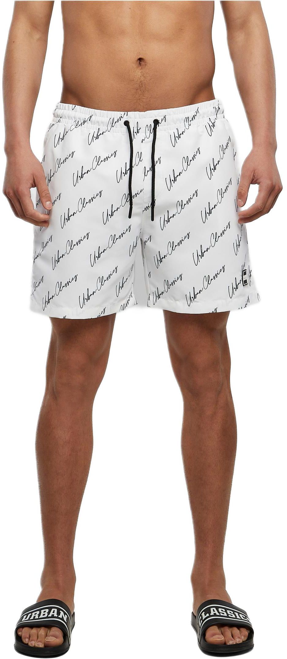 Μαγιό TB2679-04611 Urban Classics whitescriptlogo