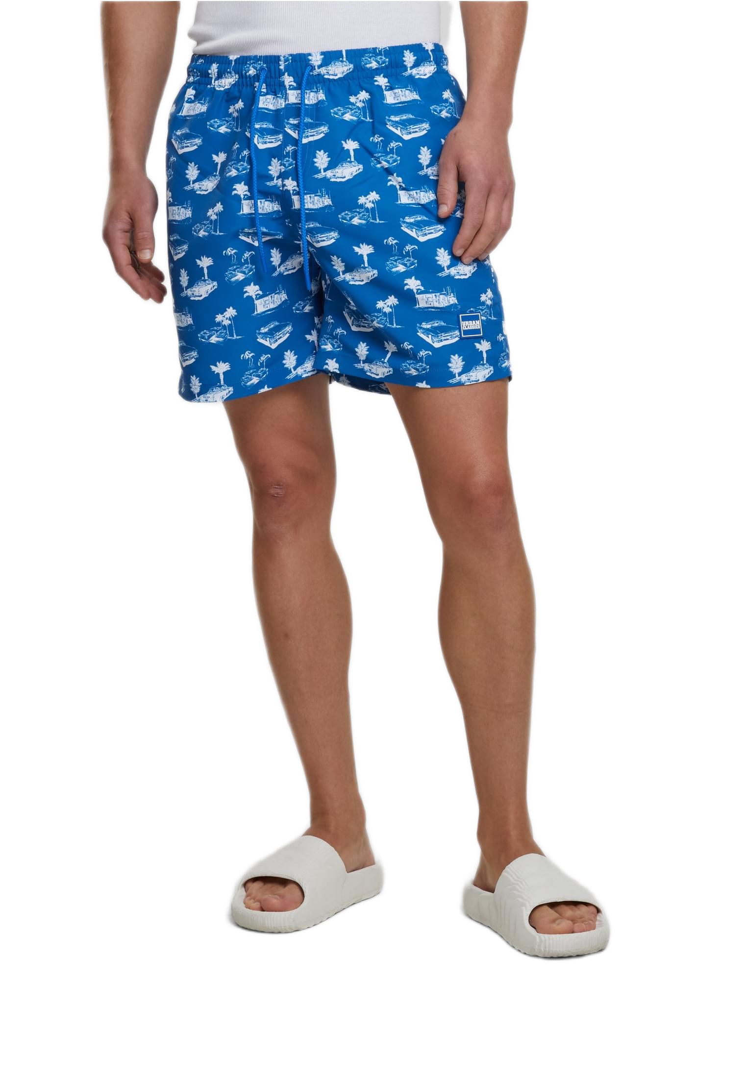 Μαγιό TB2679 Urban Classics brightblue/white
