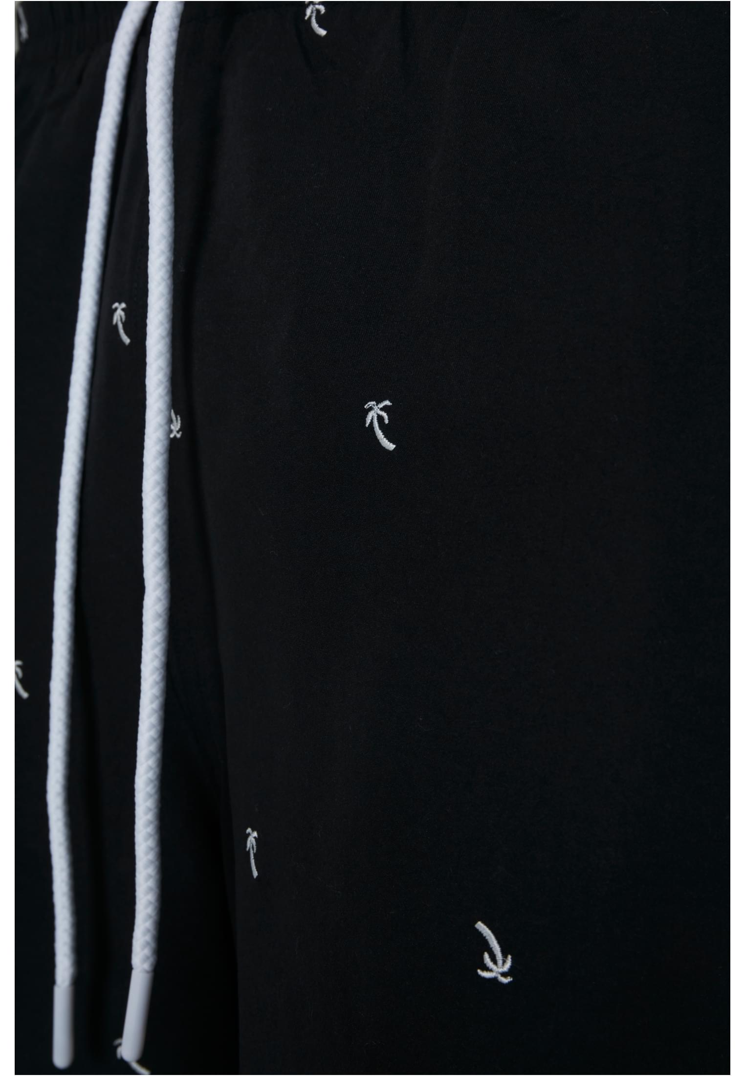 Μαγιό Βερμούδα Tb2680-02520 Urban Classics Black Palmtree ανδρικά Simple Wear