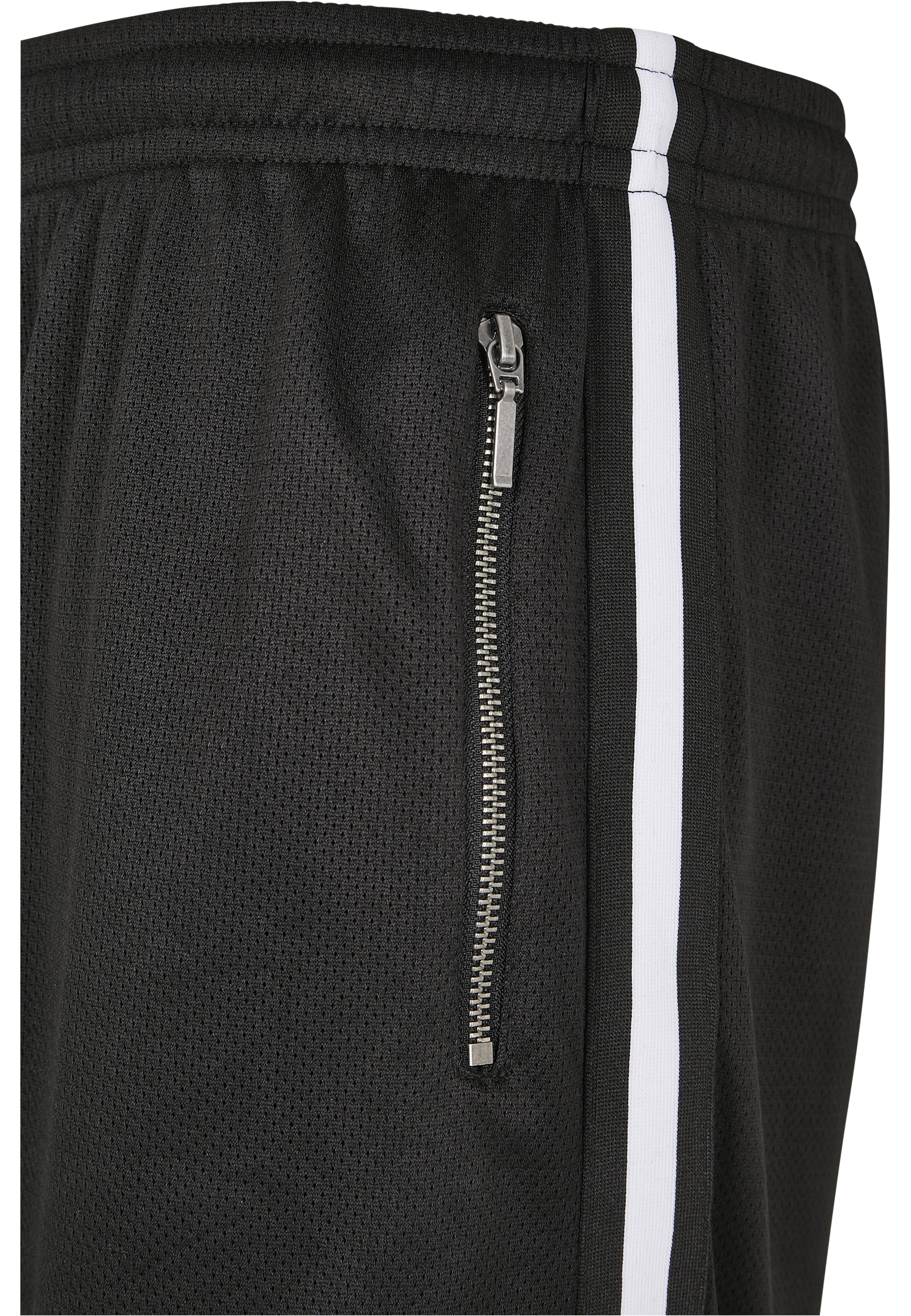 Σορτς Mesh Premium Stripes Tb2891-00007 Urban Classics Black ανδρικά Βερμούδες Simple Wear