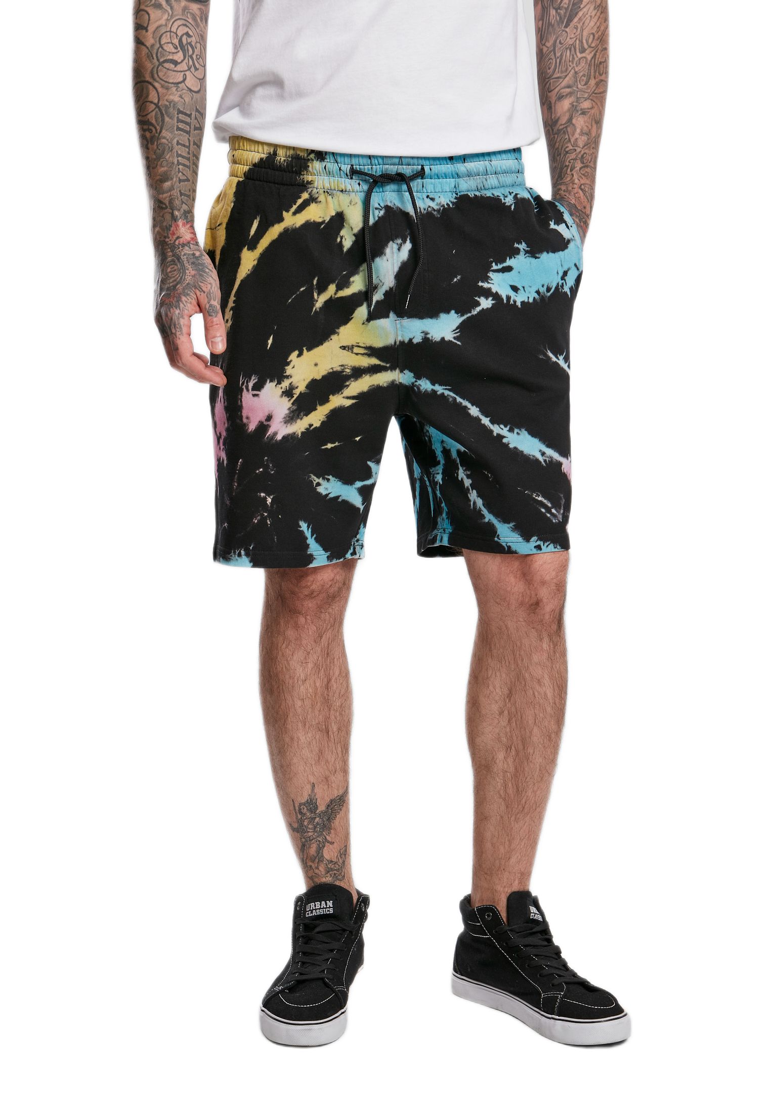 Βερμούδα Σορτς TB3518 Urban Classics Tie Dye Black