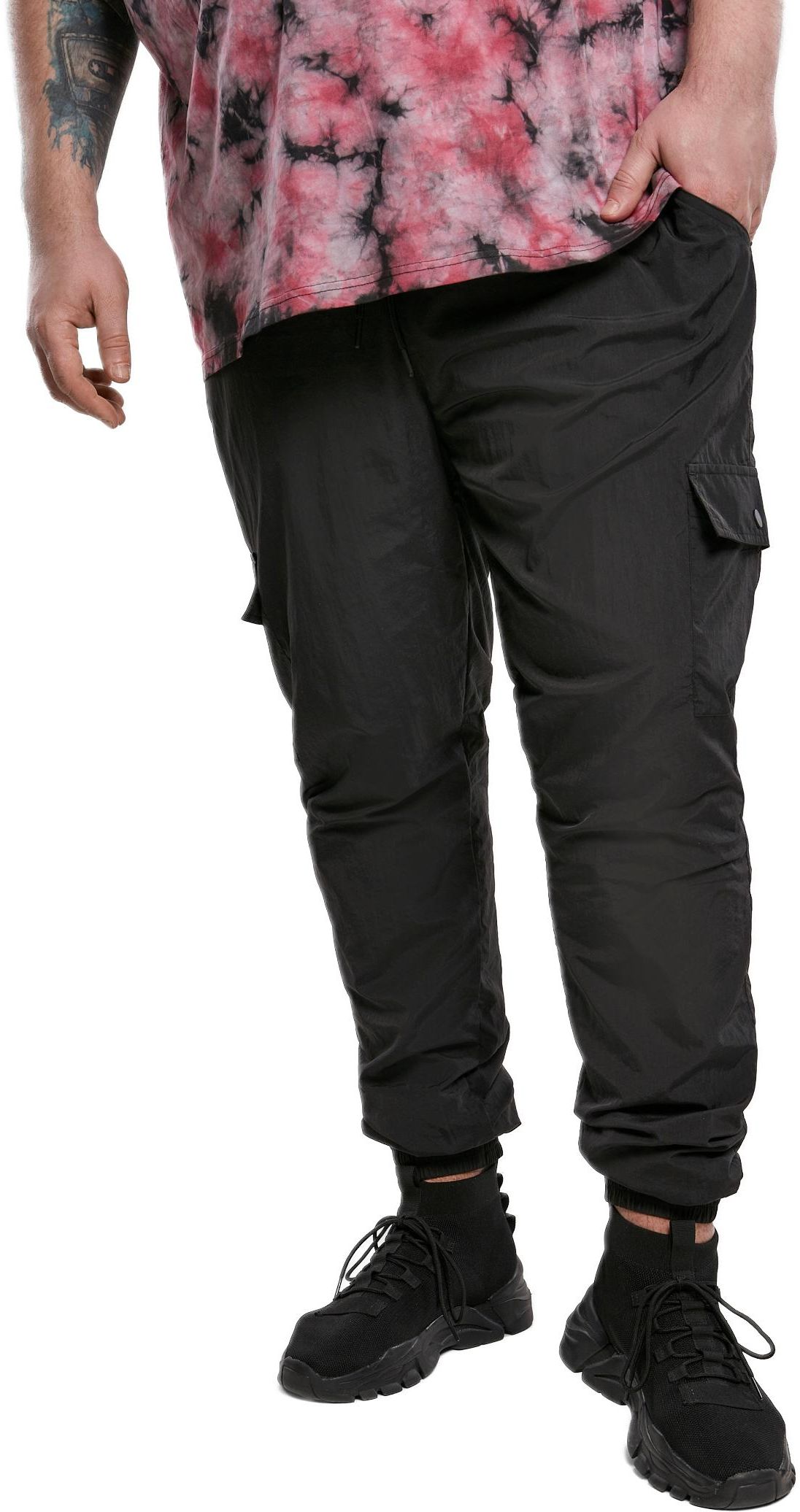 Παντελόνι Track Cargo TB3669 Urban Classics Μαύρο Black