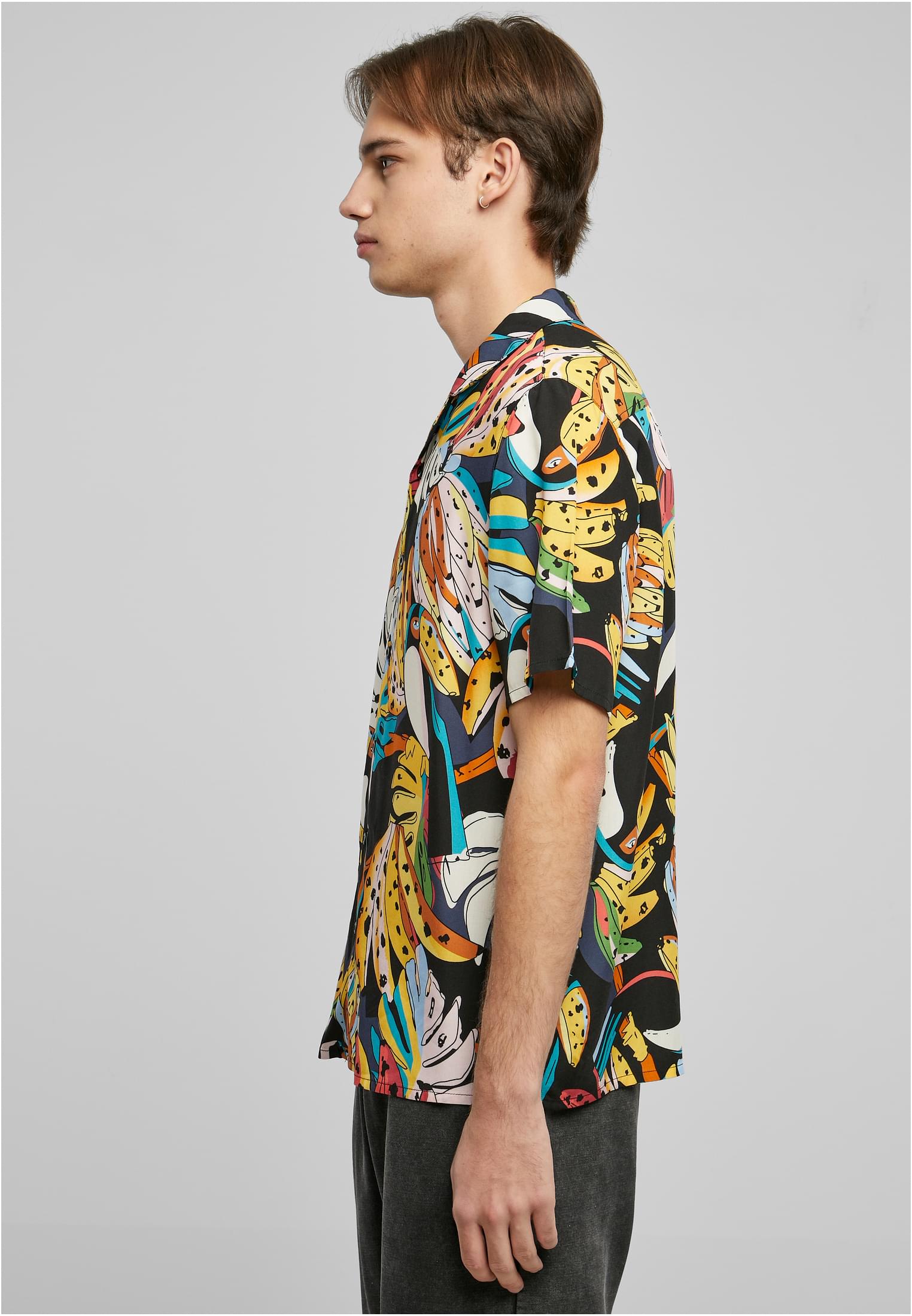 Πουκάμισο Viscose AOP Resort TB4150-04603 Urban Classics toucans